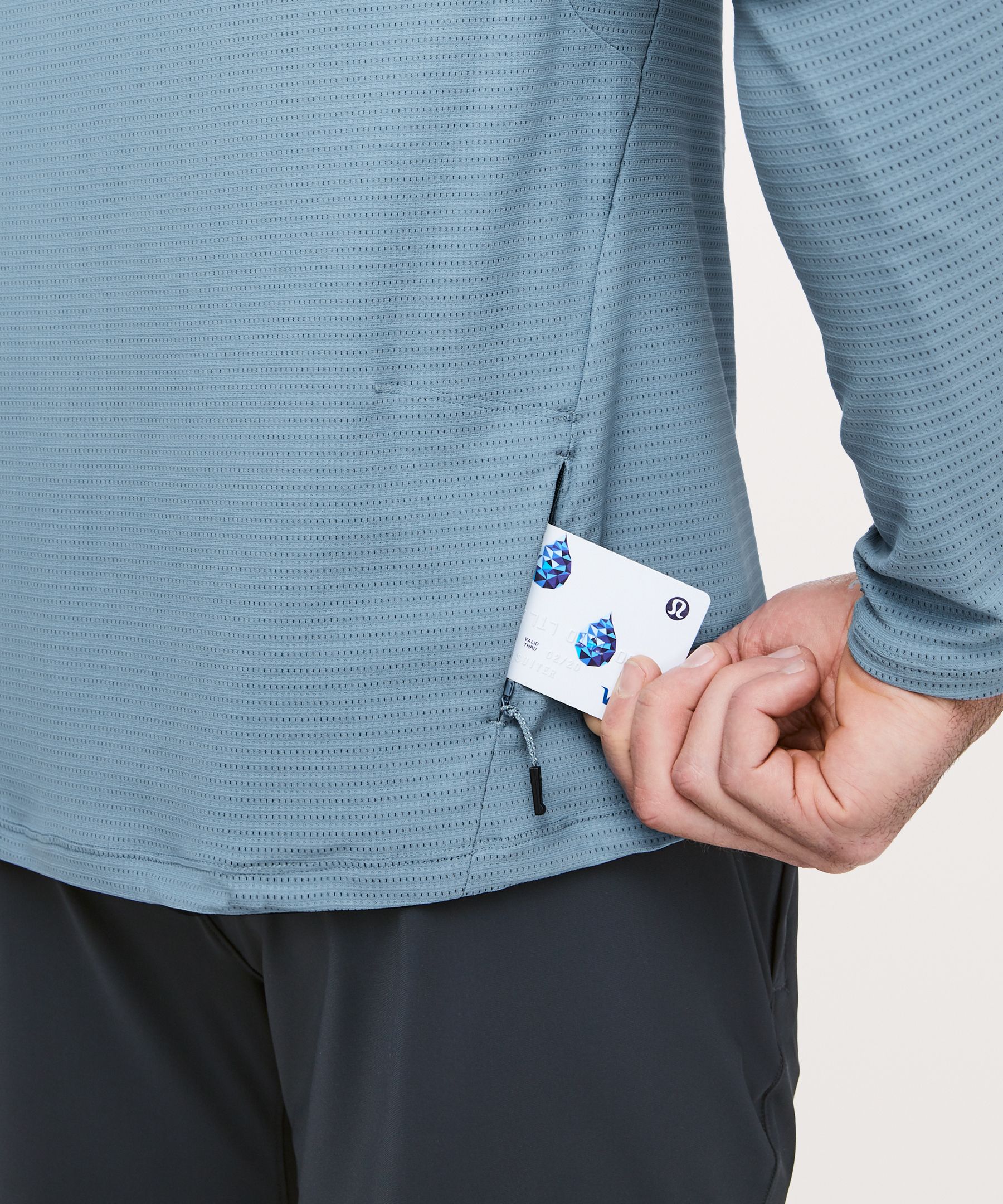 Utility Blue Surge Warm 1/2 Zip