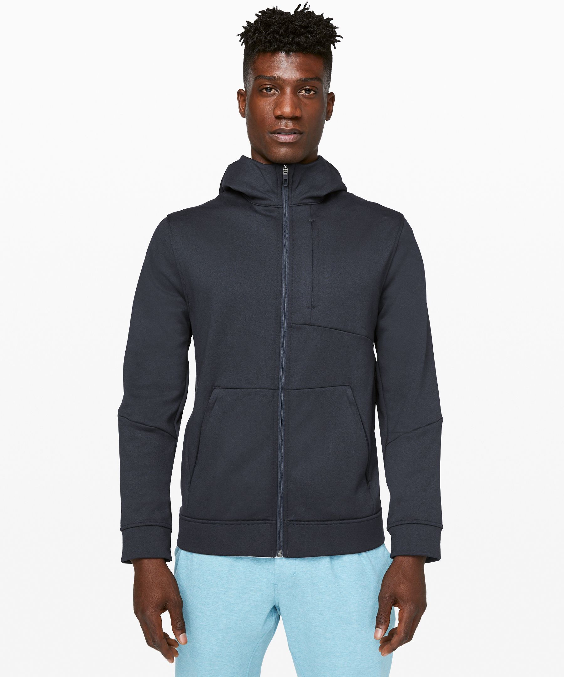 lululemon gray zip up jacket