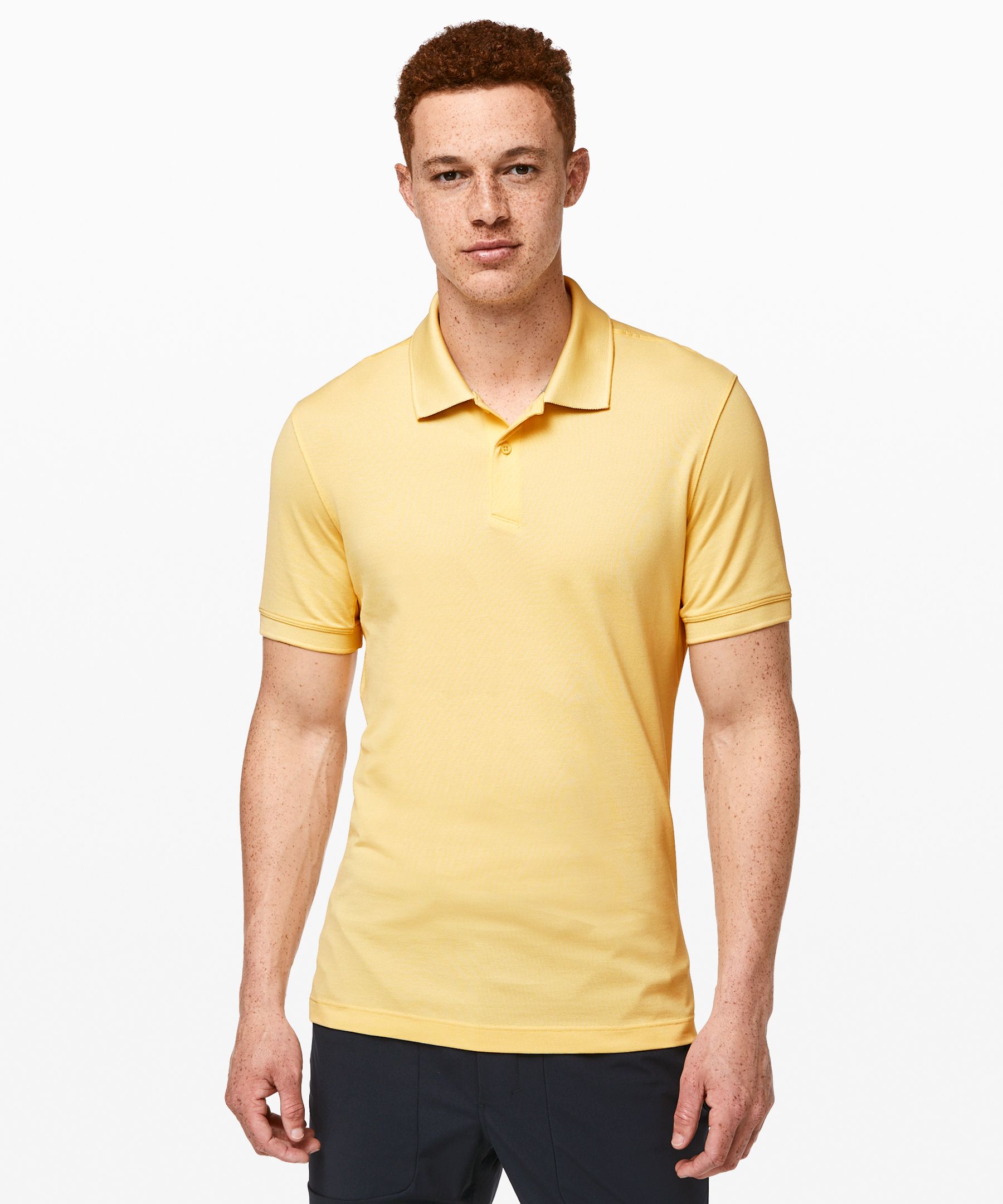 Lululemon Tech Pique Polo In Sun Shower