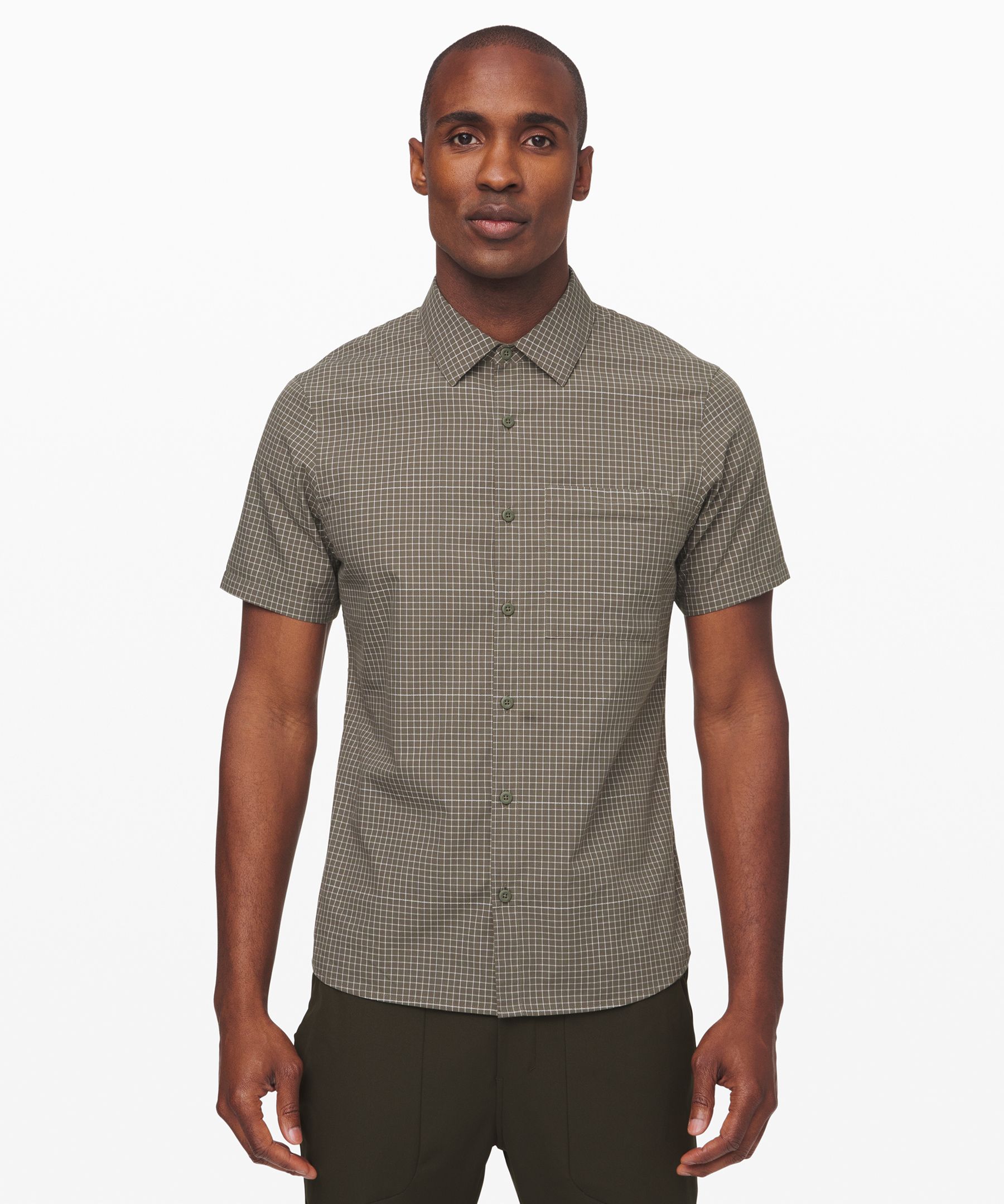 Grid Light Short Sleeve Shirt | Lululemon EU