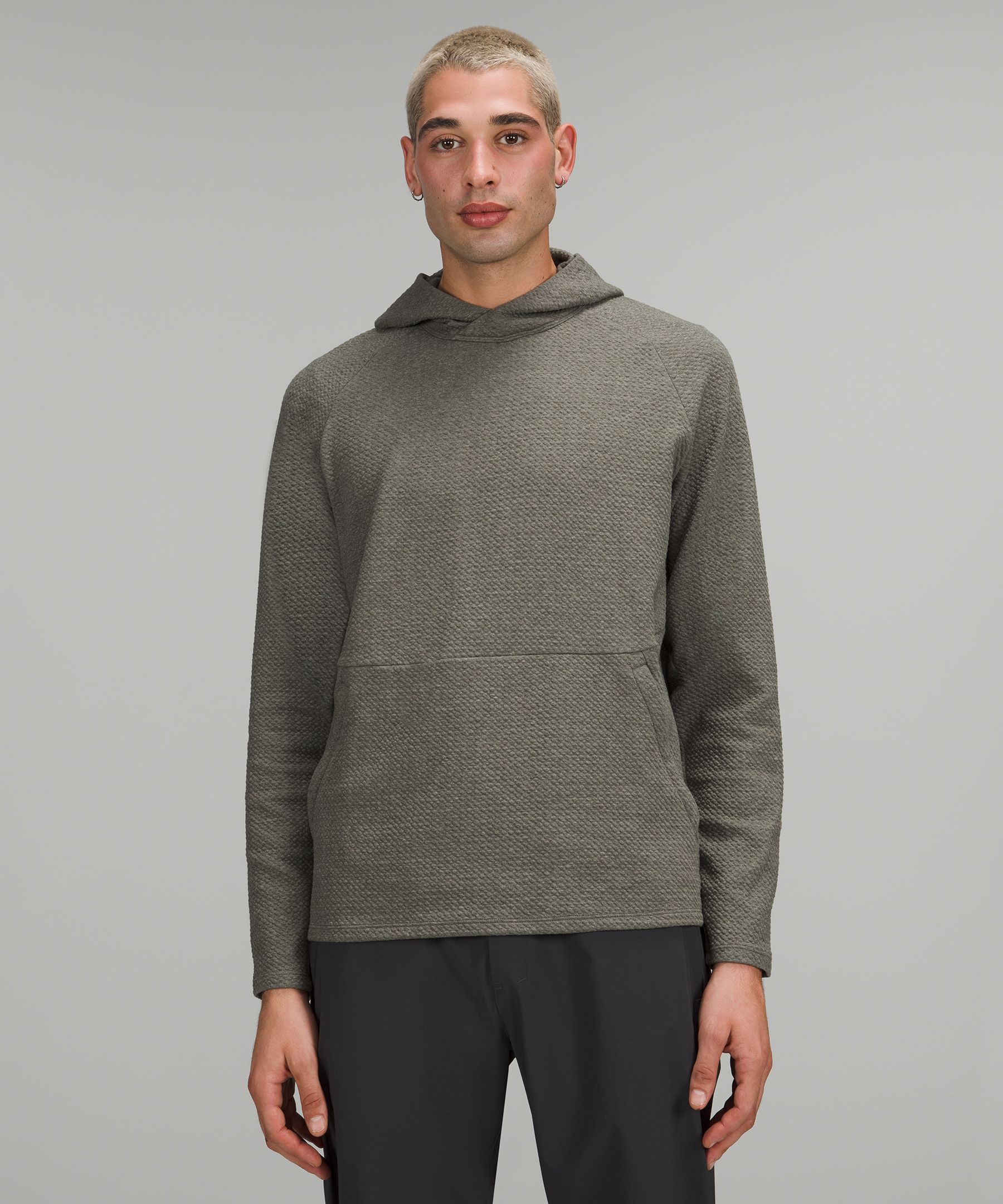 lululemon At Ease Hoodie - Heathered Black