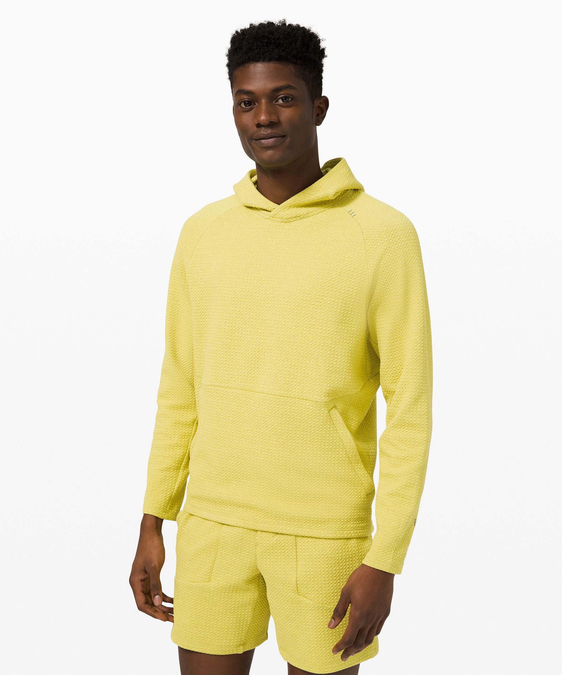 Lululemon At Ease Hoodie In Yellow