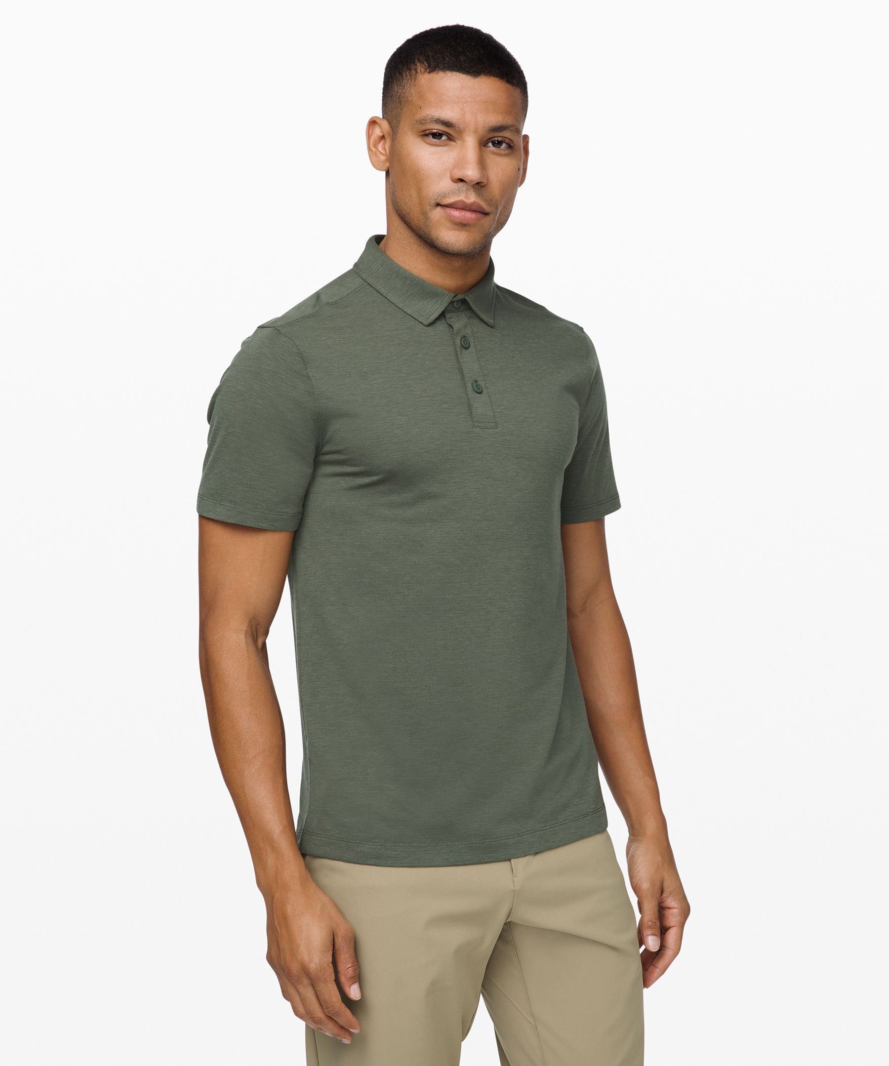 Lululemon Evolution Polo In Green