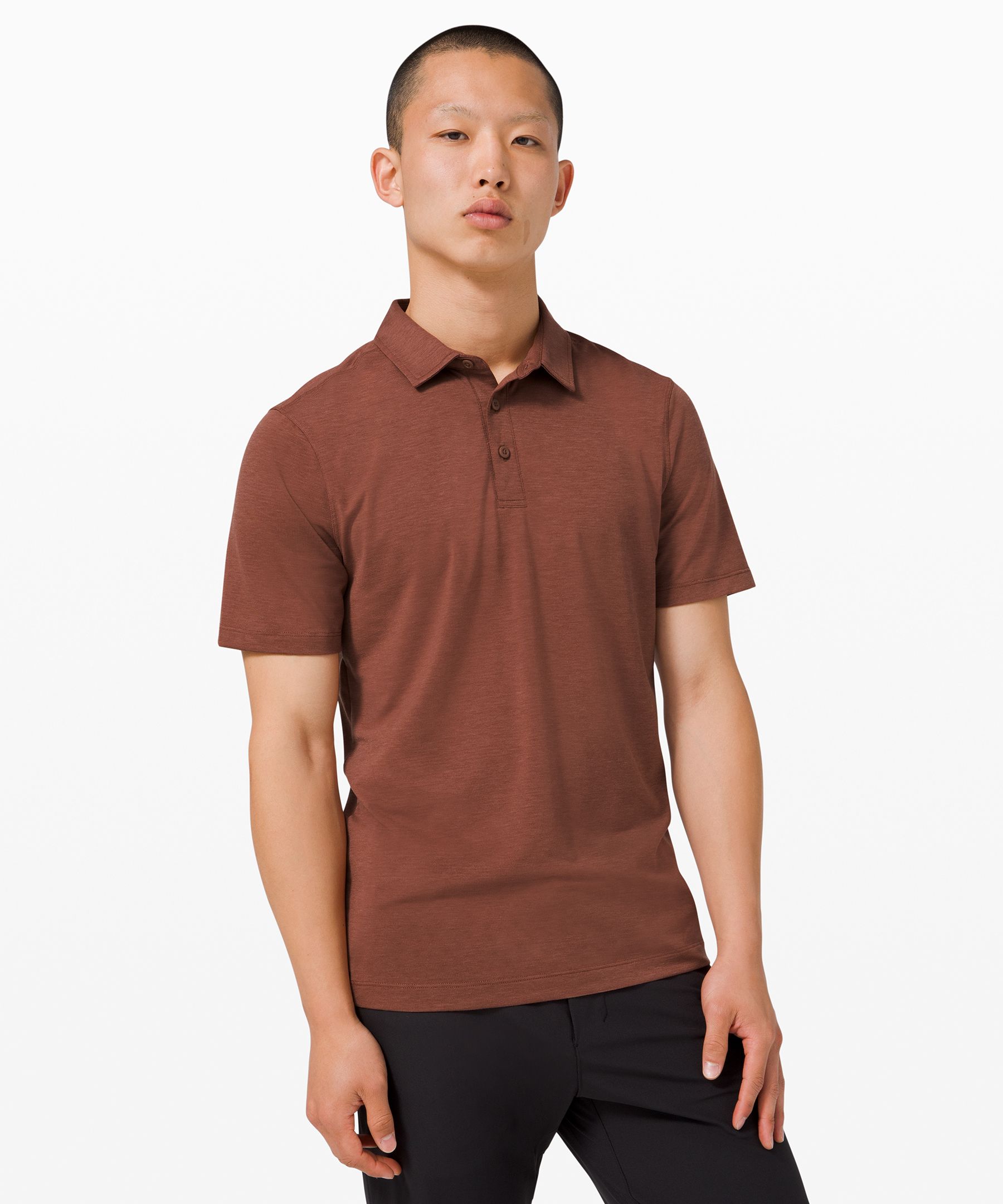 Lululemon Evolution Polo In Brown