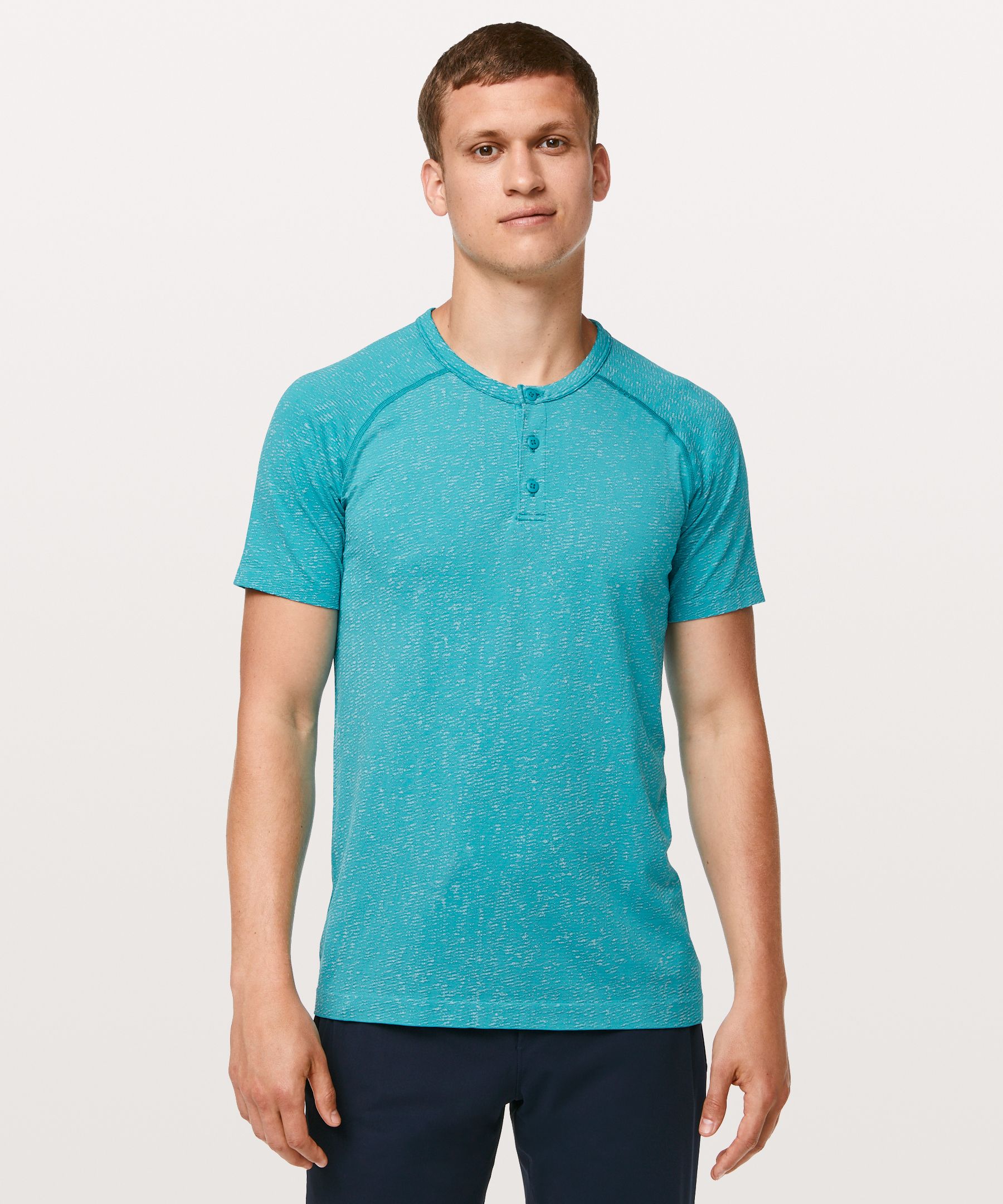 View details of Metal Vent Tech Short Sleeve Henley 