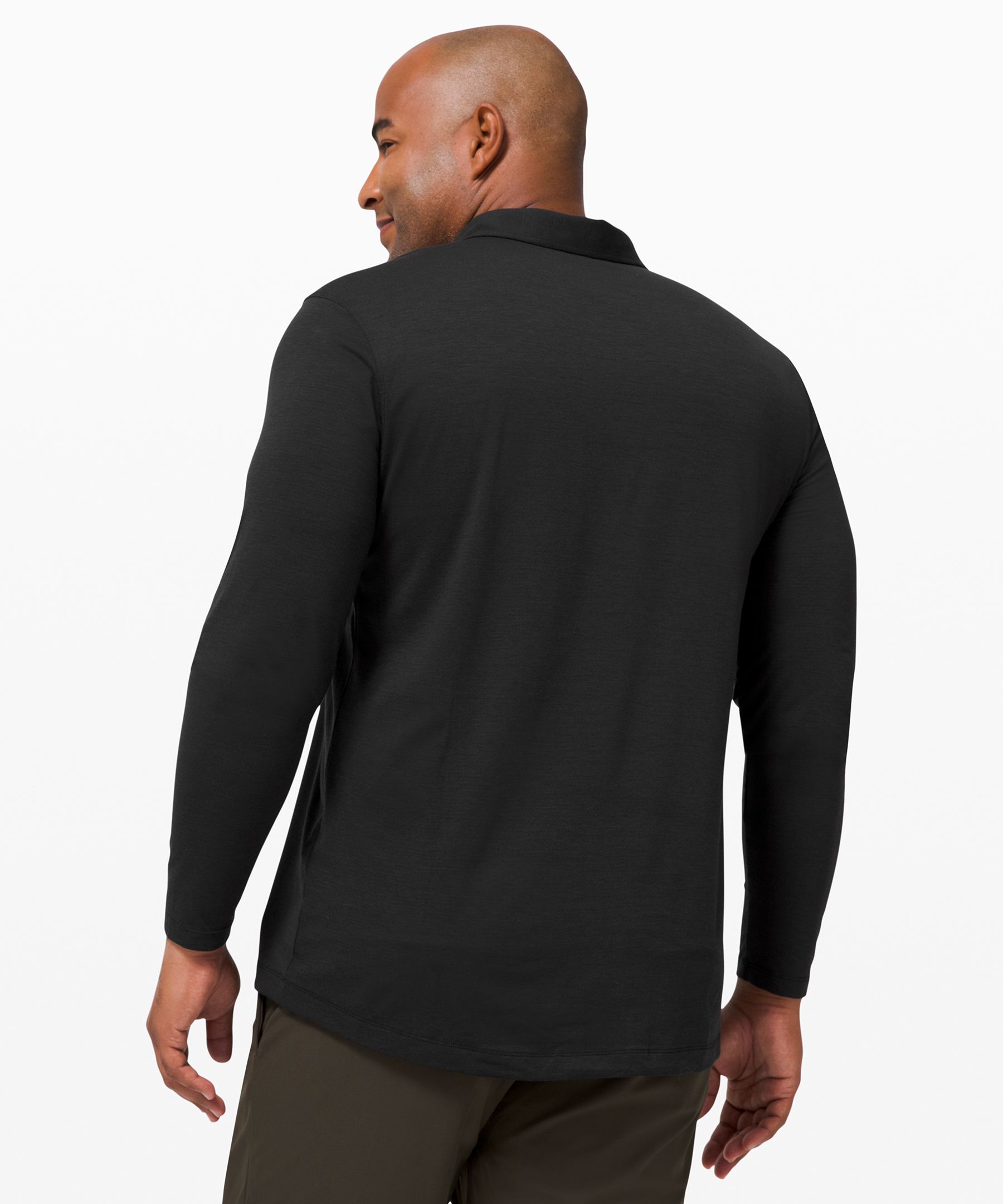 lululemon evolution long sleeve polo