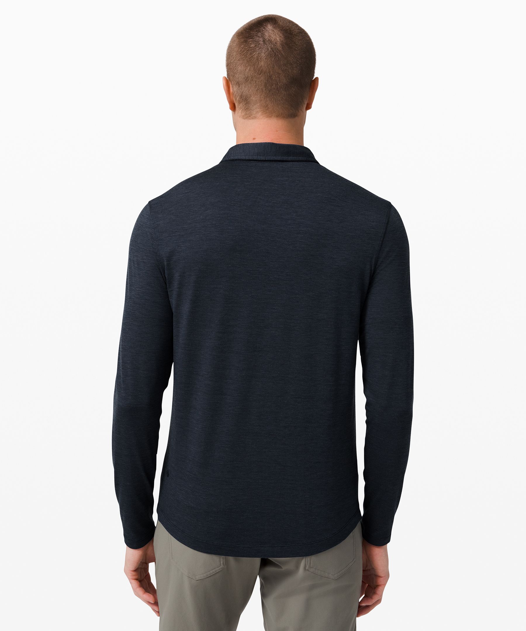 Evolution Long-Sleeve Polo Shirt *Pique