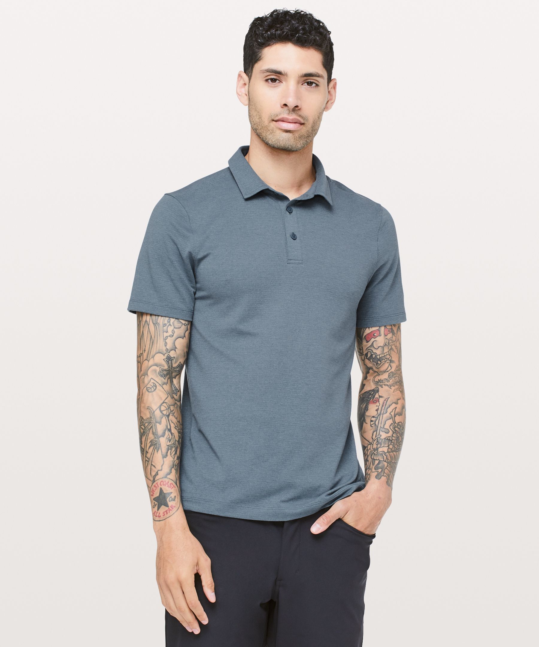 Evolution Polo | Men's Short Sleeve Tops | lululemon athletica