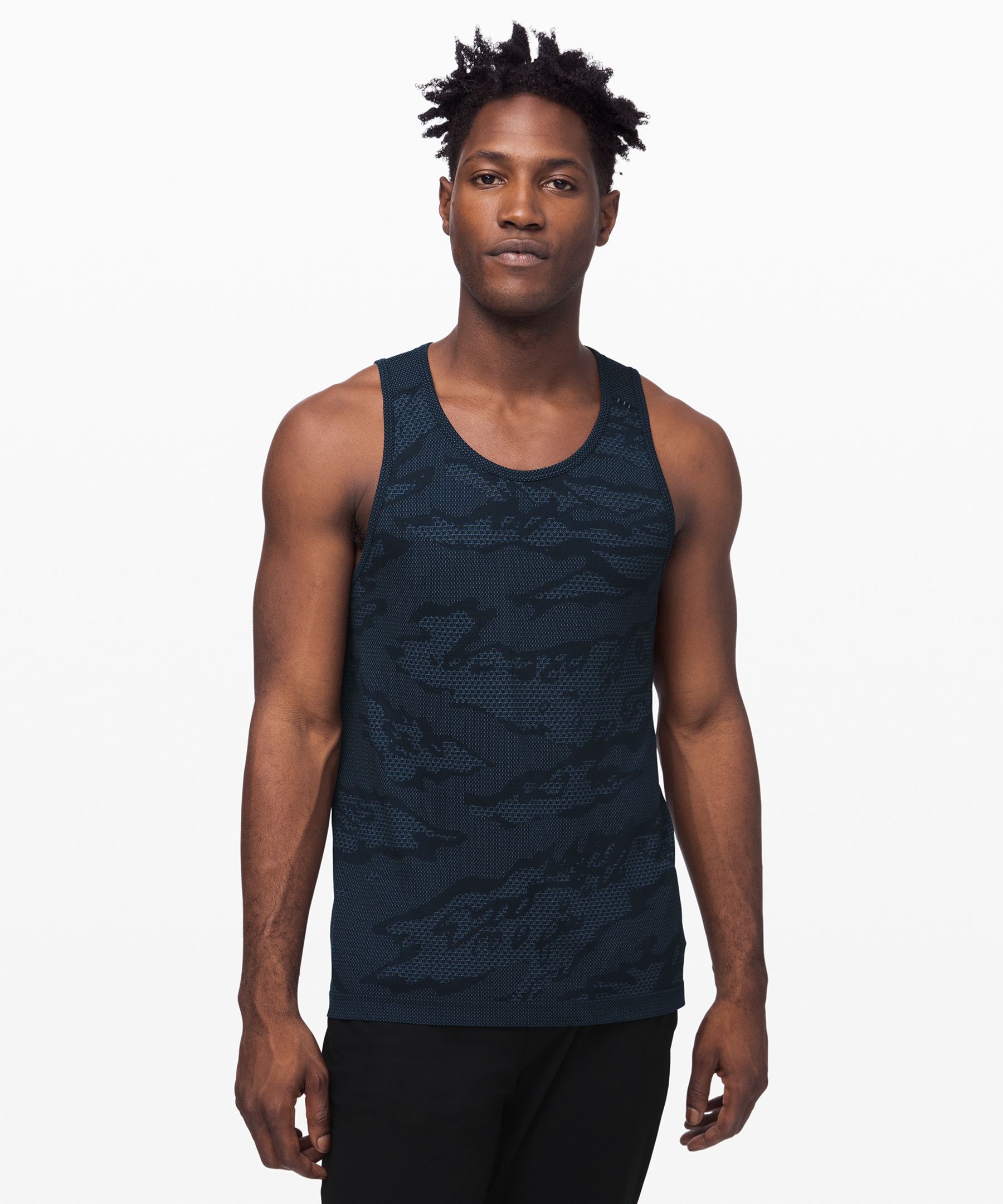 Lululemon Metal Vent Breathe Tank In Navy