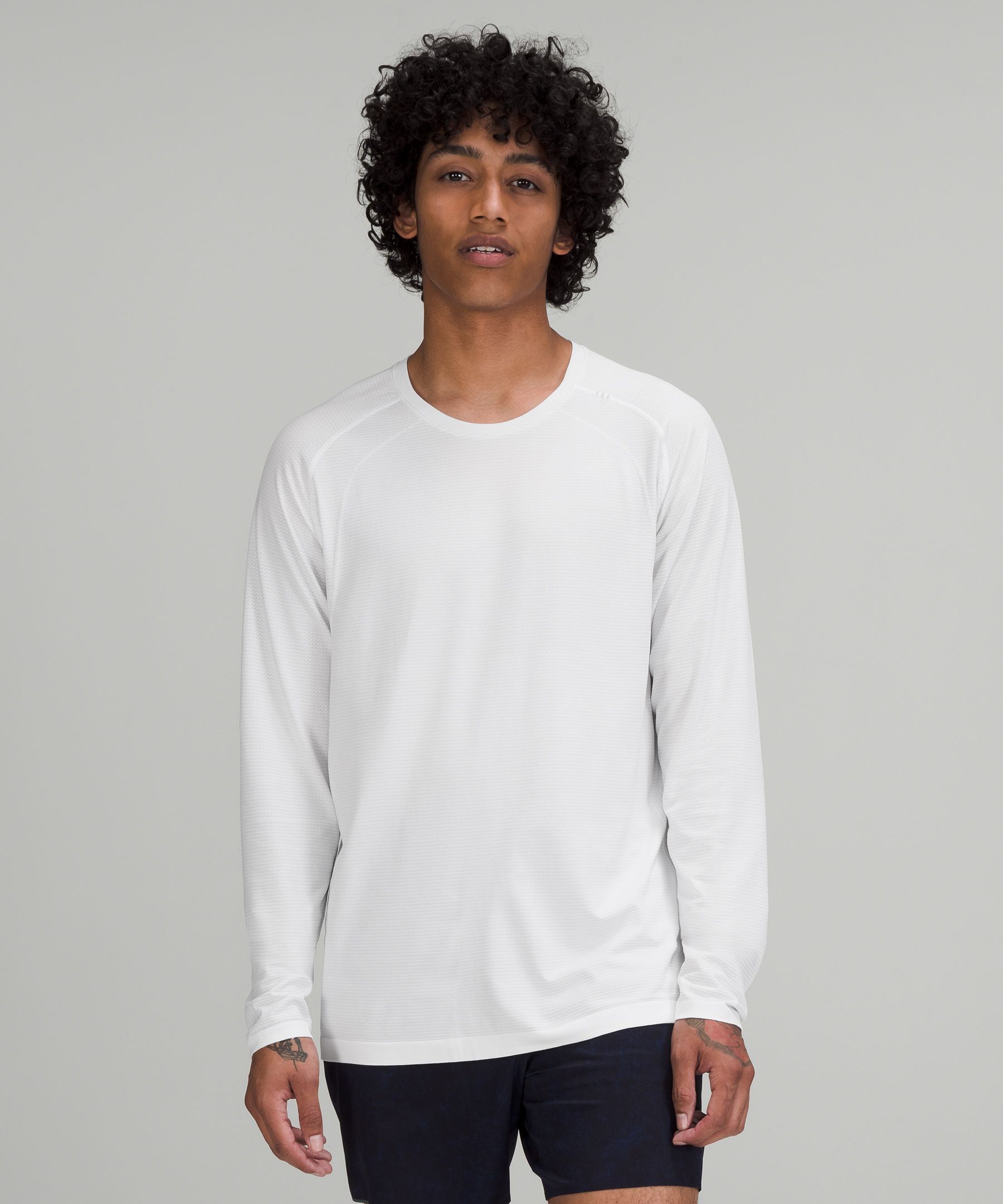 lululemon mens white shirt