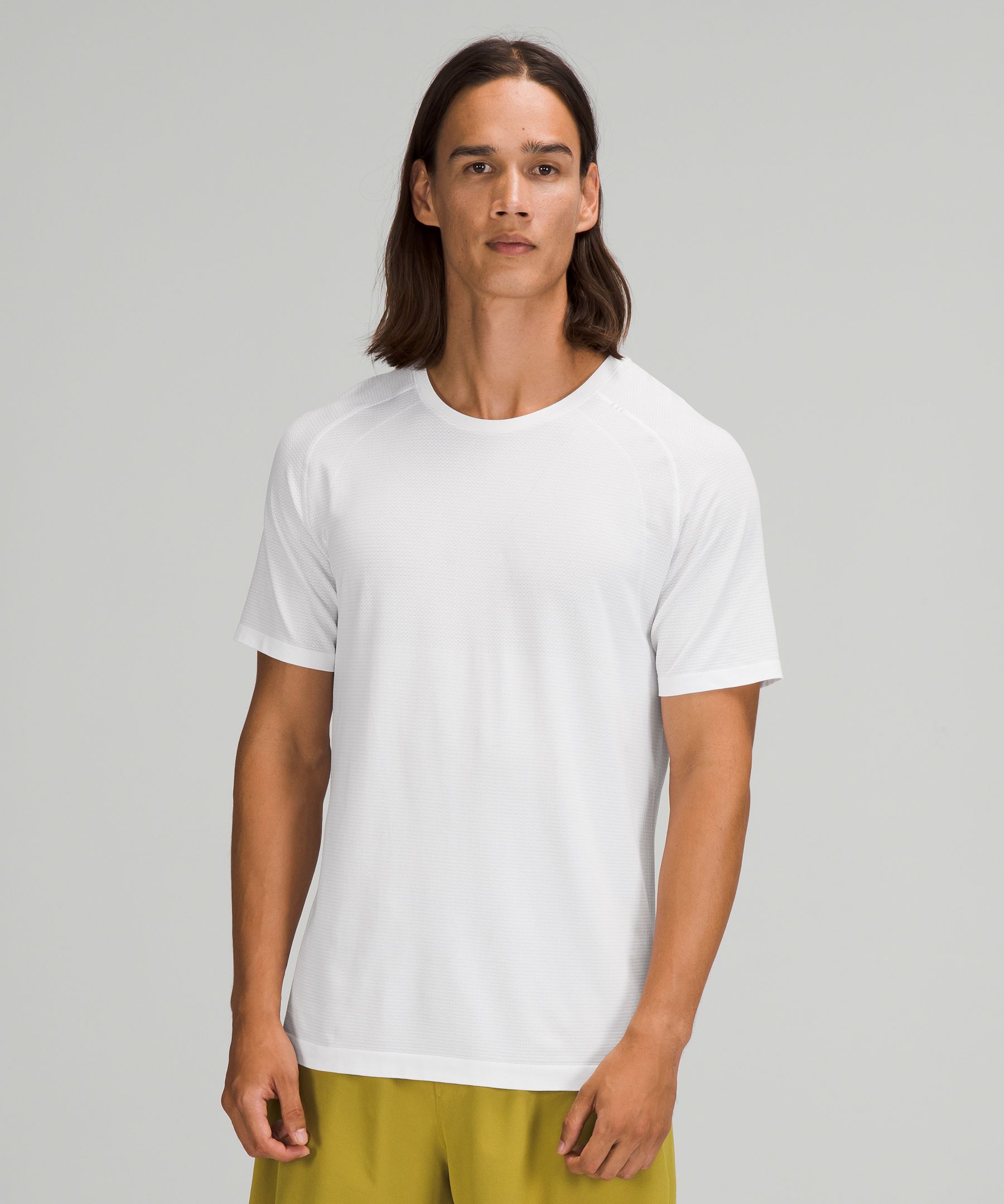 Lululemon Metal Vent Tech Short Sleeve Shirt 2.0 In White