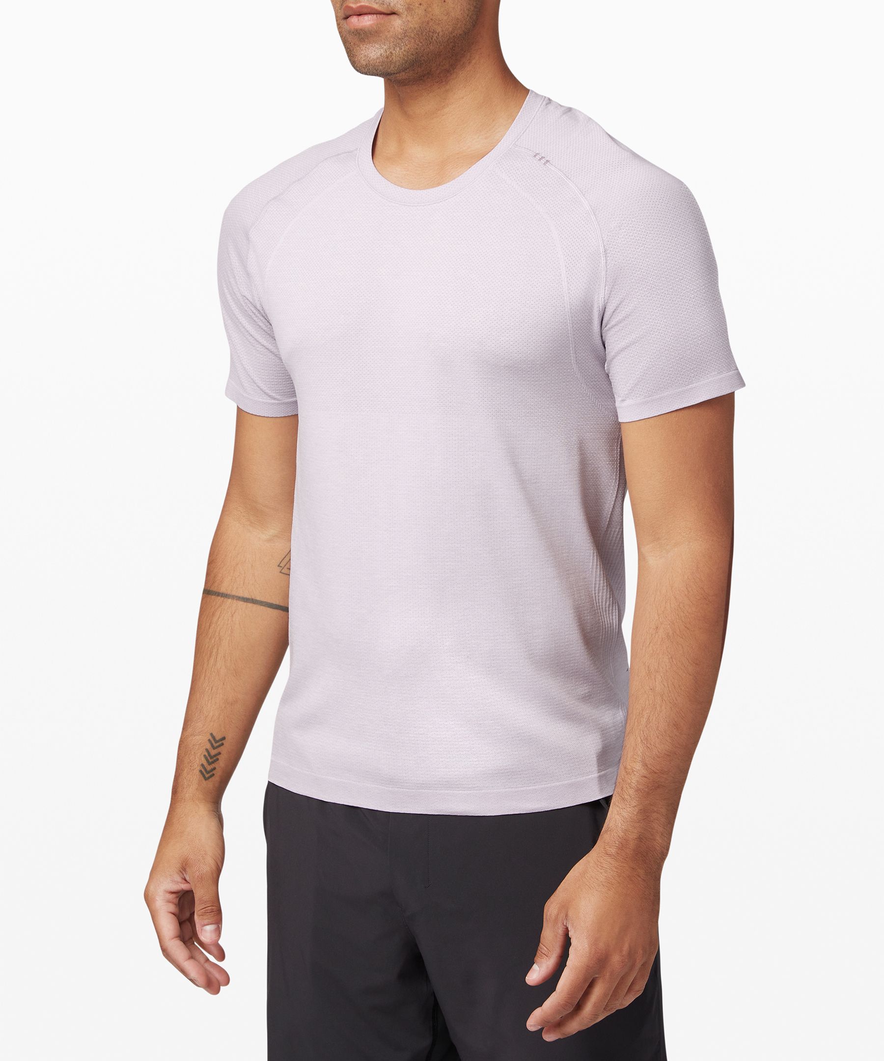 Lululemon Metal Vent Tech Short Sleeve 2.0 In Purple