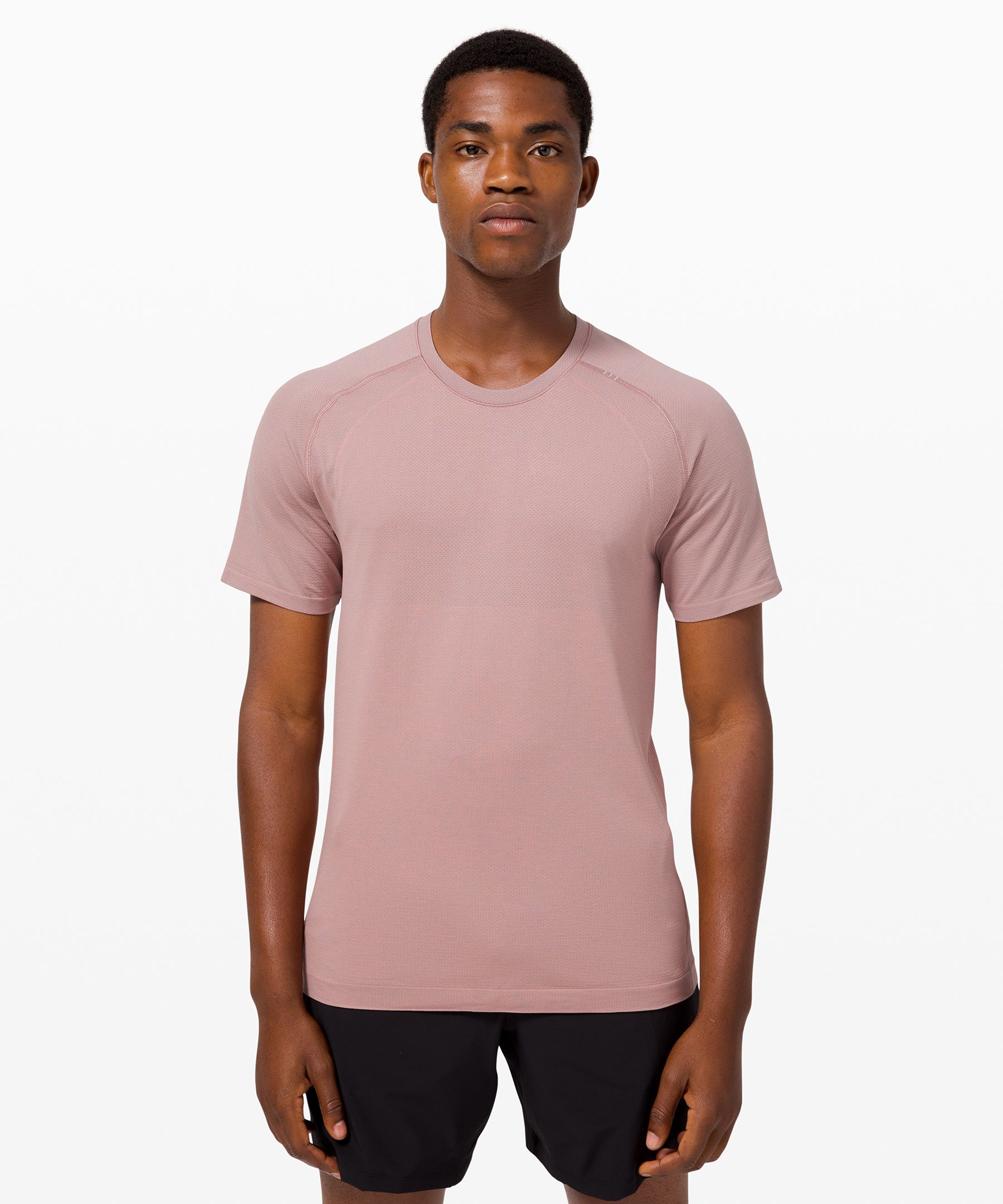 Lululemon Metal Vent Tech Short Sleeve 2.0 In Pink