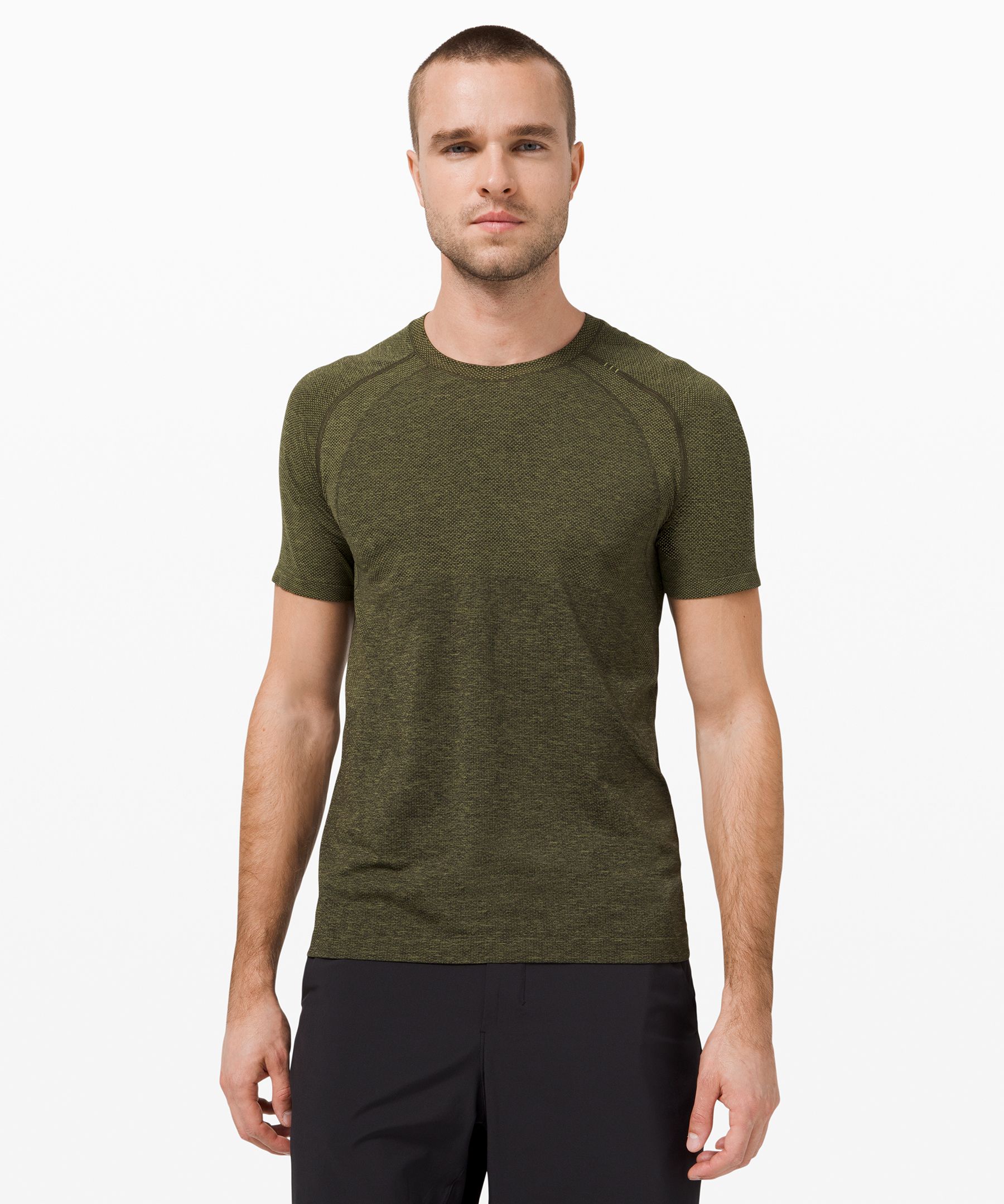 Lululemon Metal Vent Tech Short Sleeve 2.0 In Green