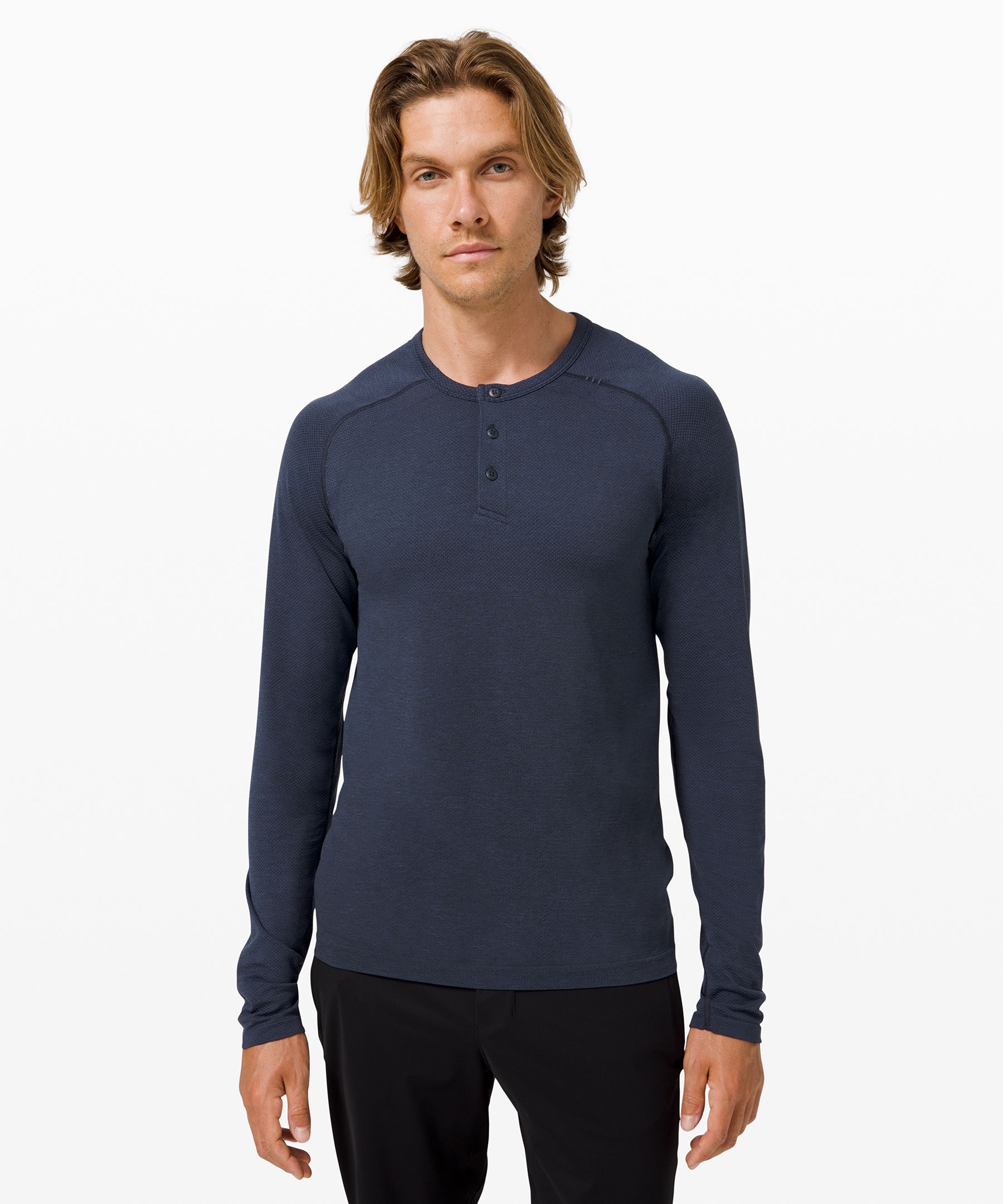Lululemon Mens Henley Long Sleeved  International Society of Precision  Agriculture