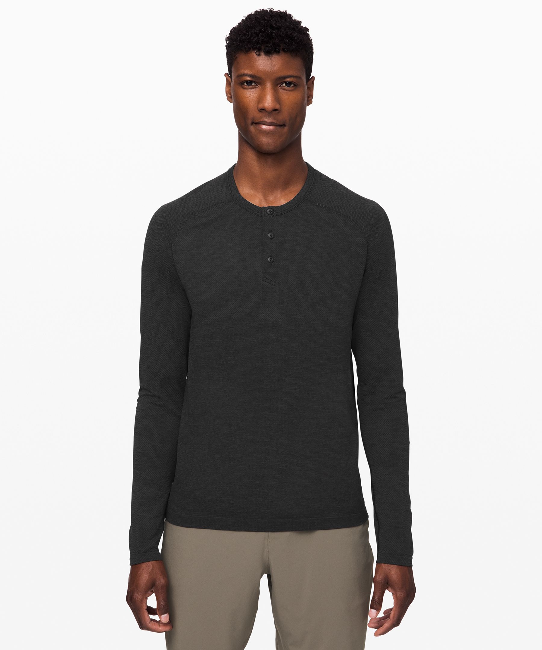 Lululemon men's long sleeve 2024 henley