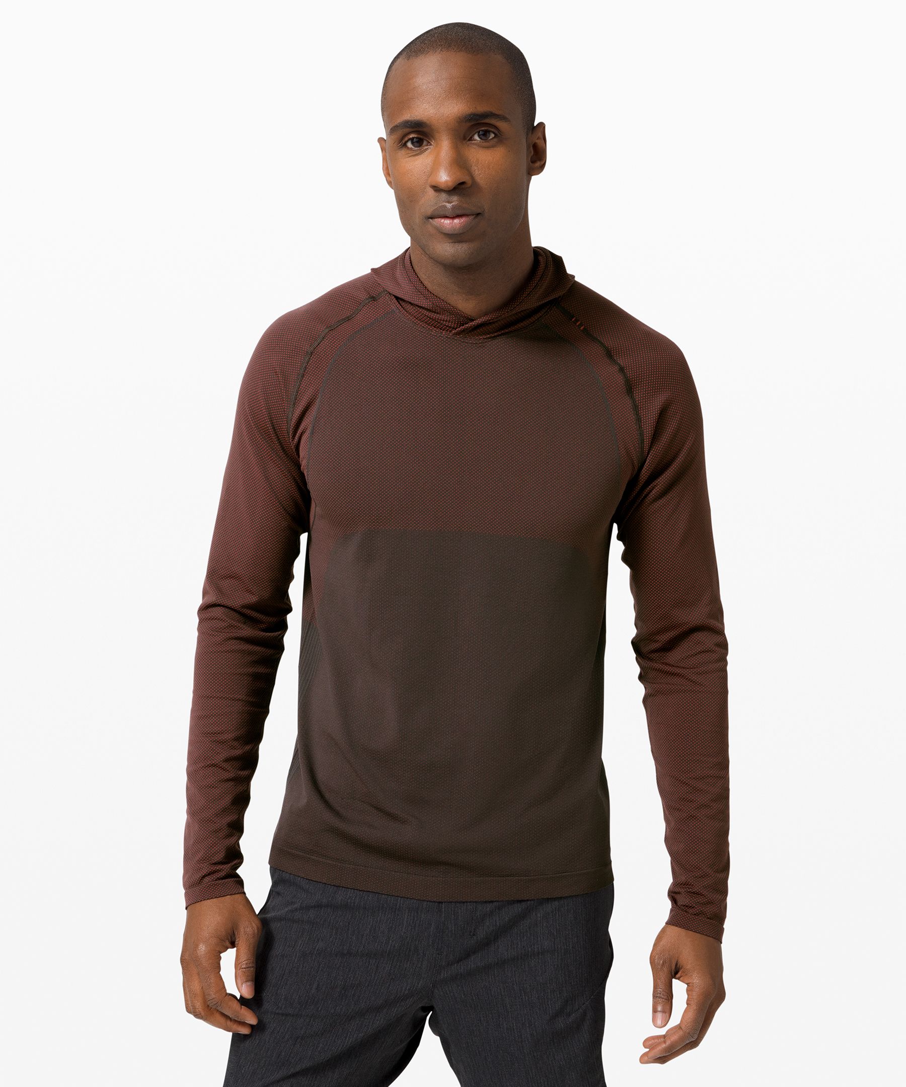 Lululemon Metal Vent Tech Hoodie 2.0 In Magma/sequoia