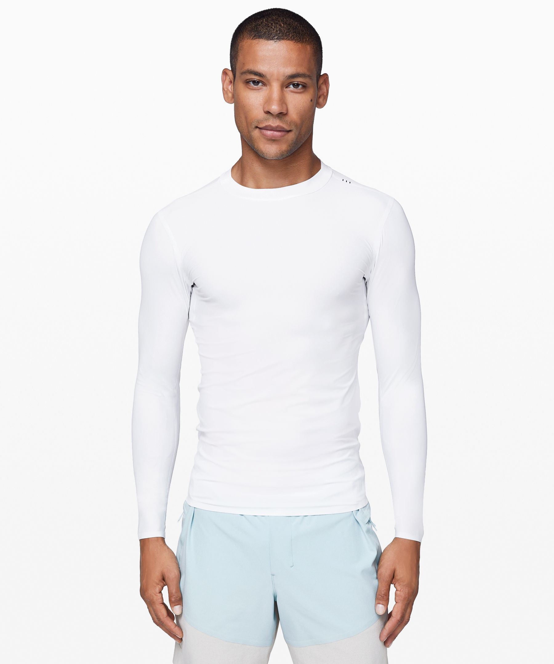 Lululemon Final Wave Rash Guard In White ModeSens