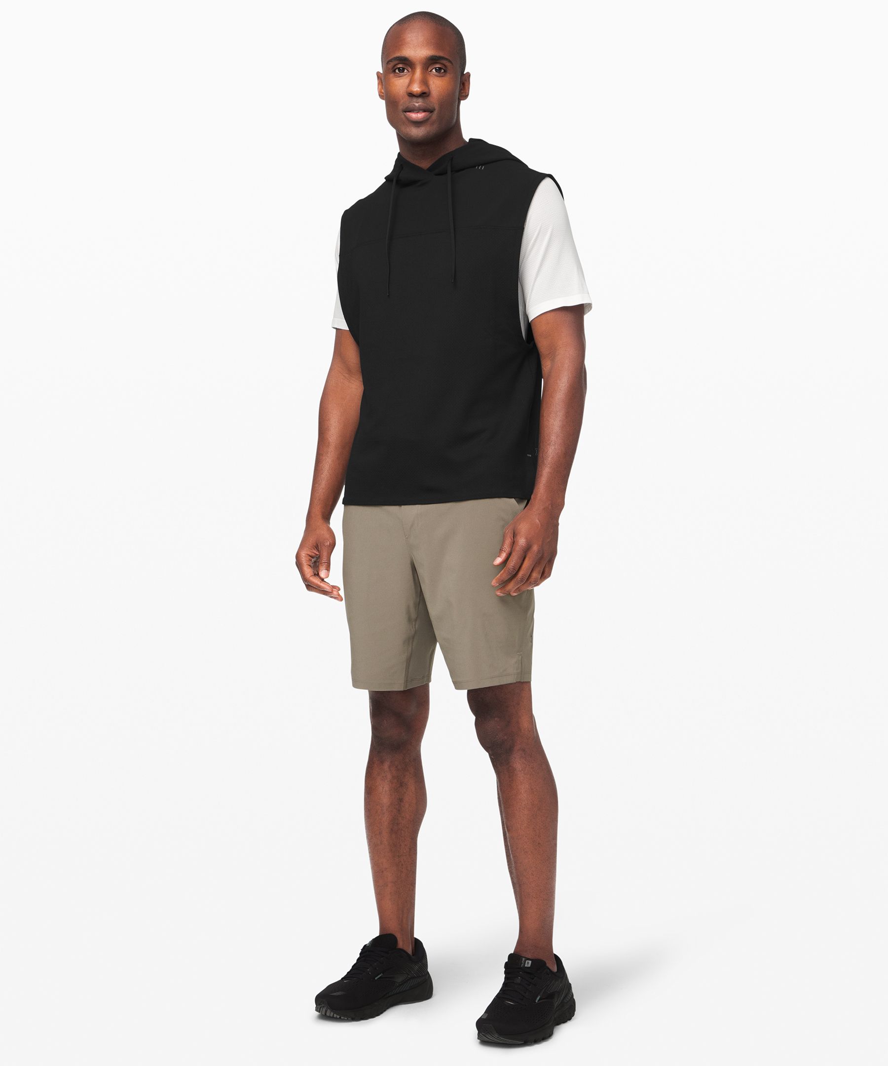 Polo sale sleeveless hoodie