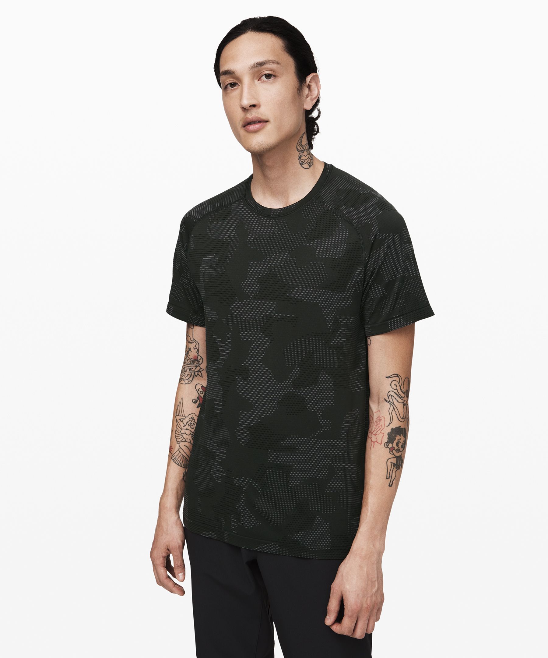 lululemon mens camo shirt