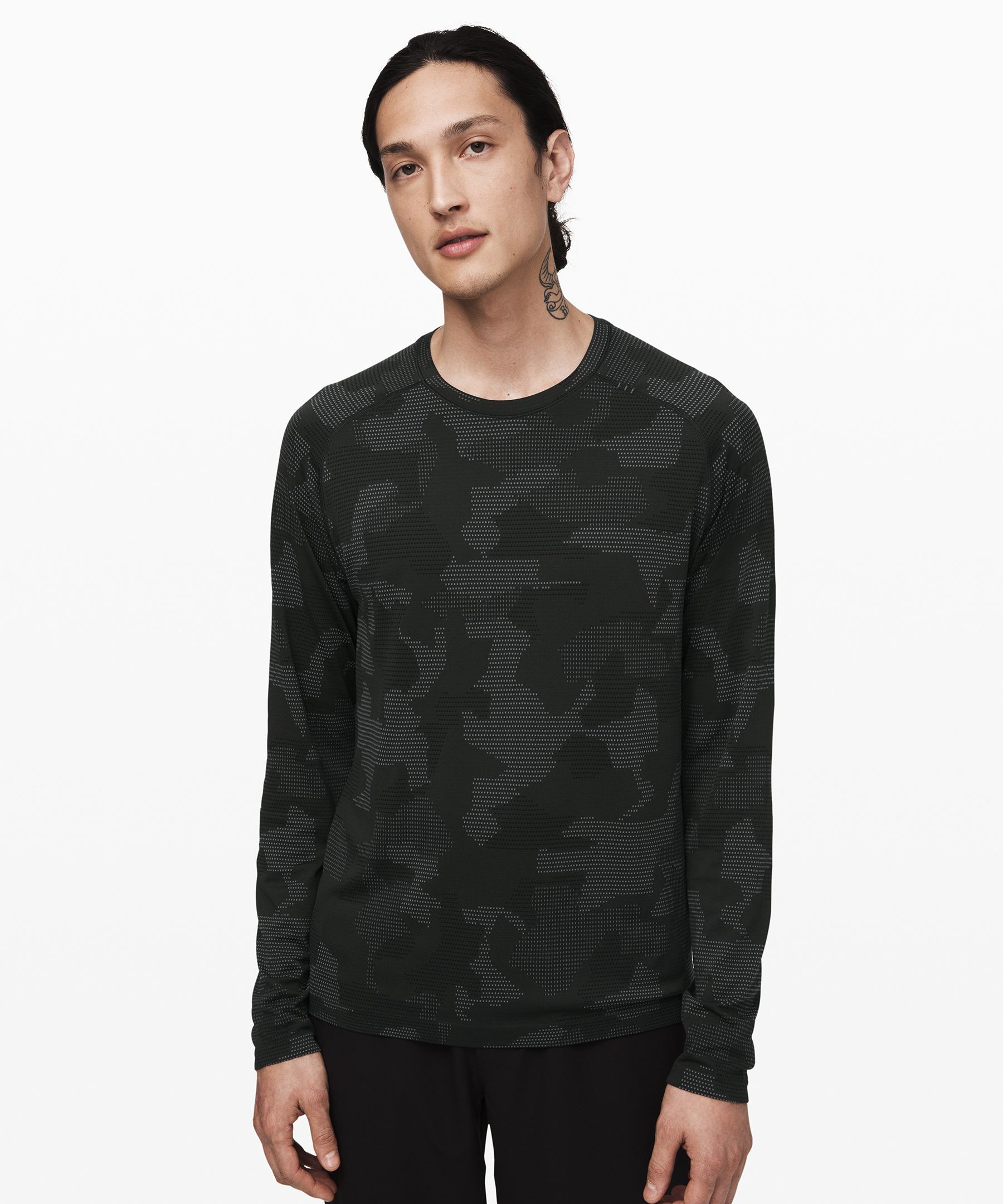 Metal Vent Tech Long Sleeve *Geo Camo