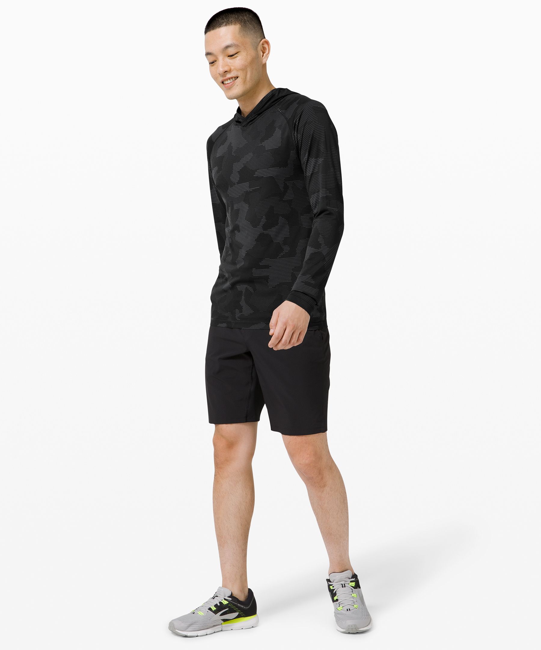 Metal Vent Tech Langarm-Hoodie