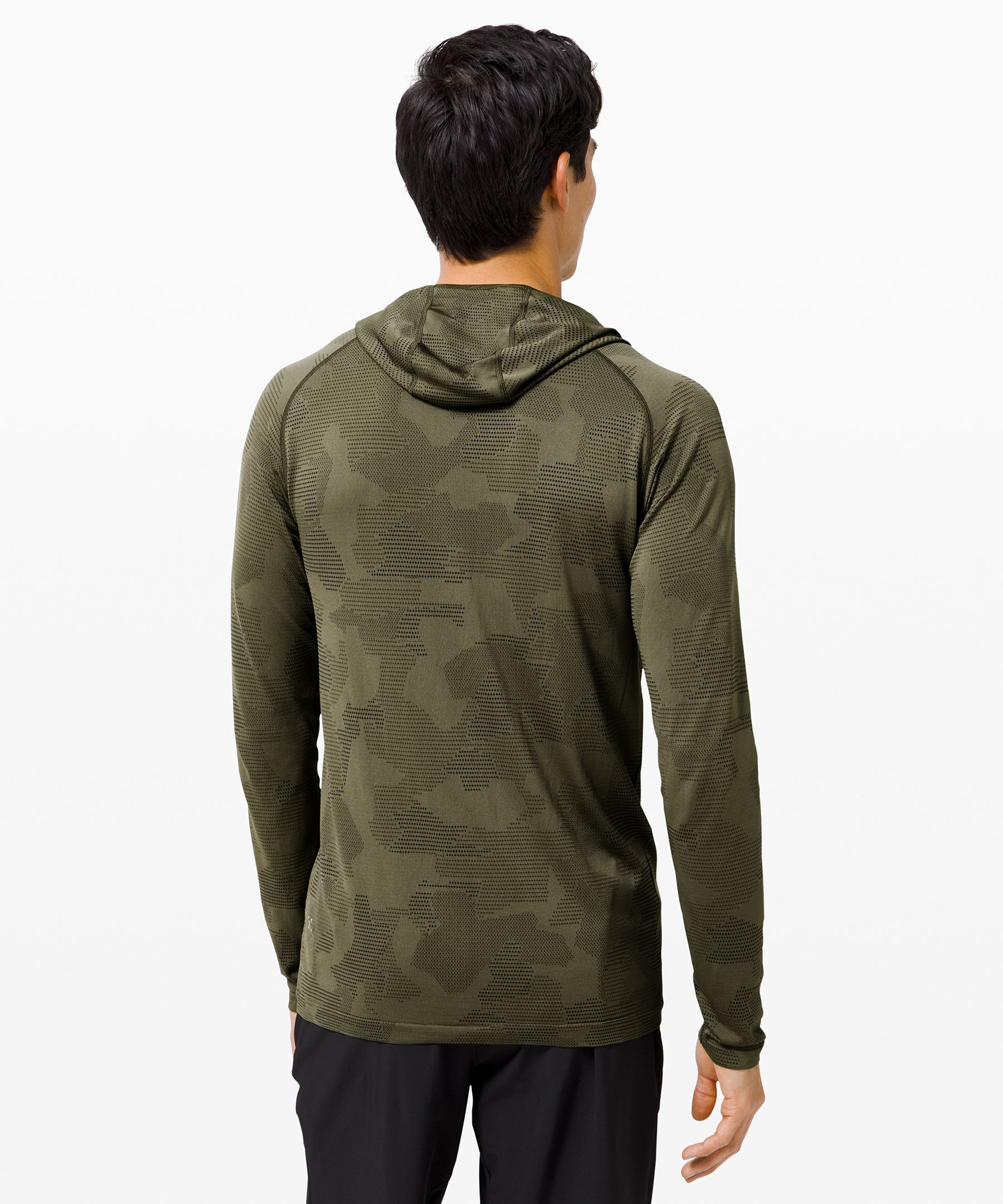 Lululemon camo sweatshirt hotsell