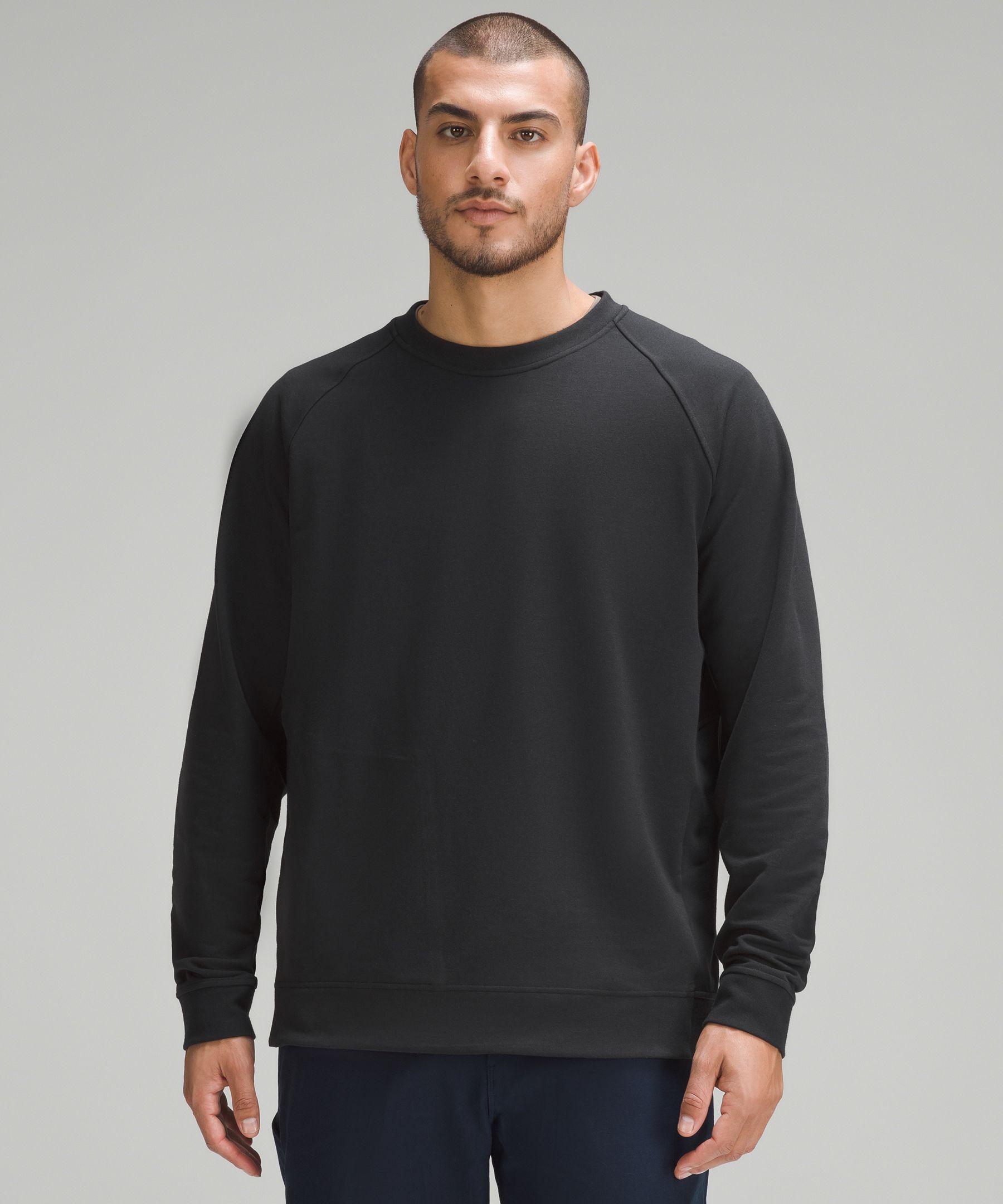 lululemon mens crew neck sweatshirt