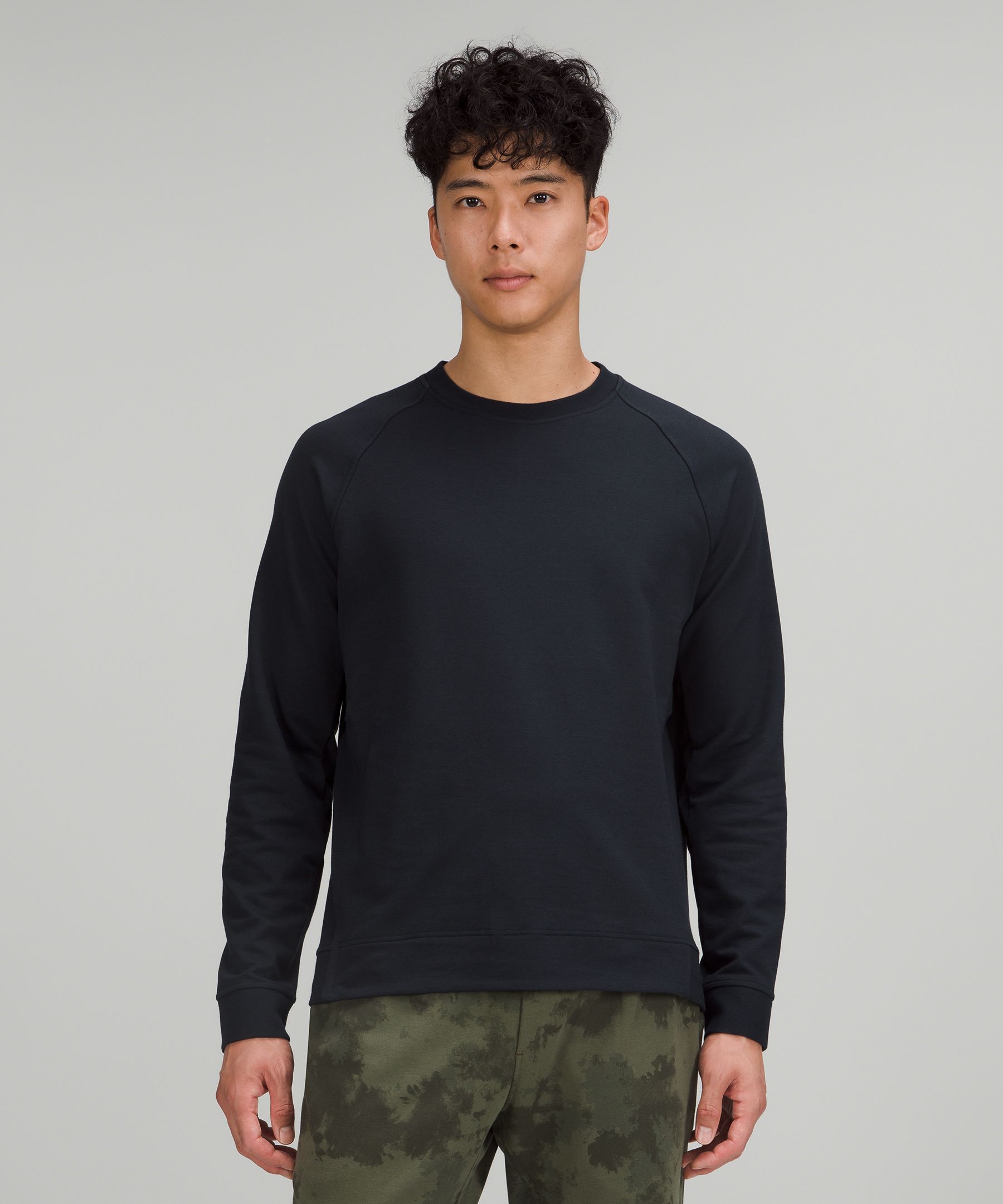 lululemon men's crew neck sweatshirt