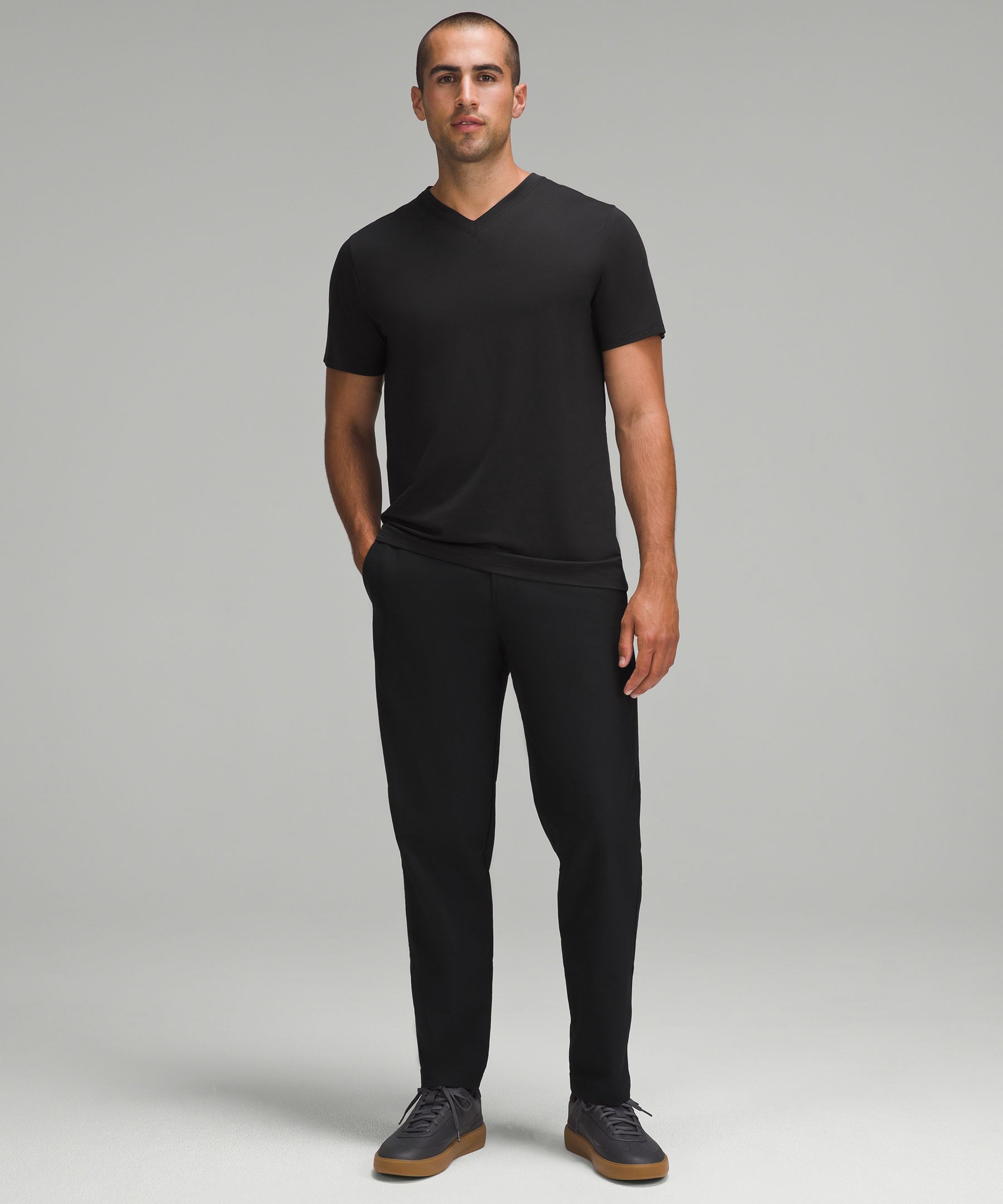 Shop Lululemon Fundamental V-neck T-shirt