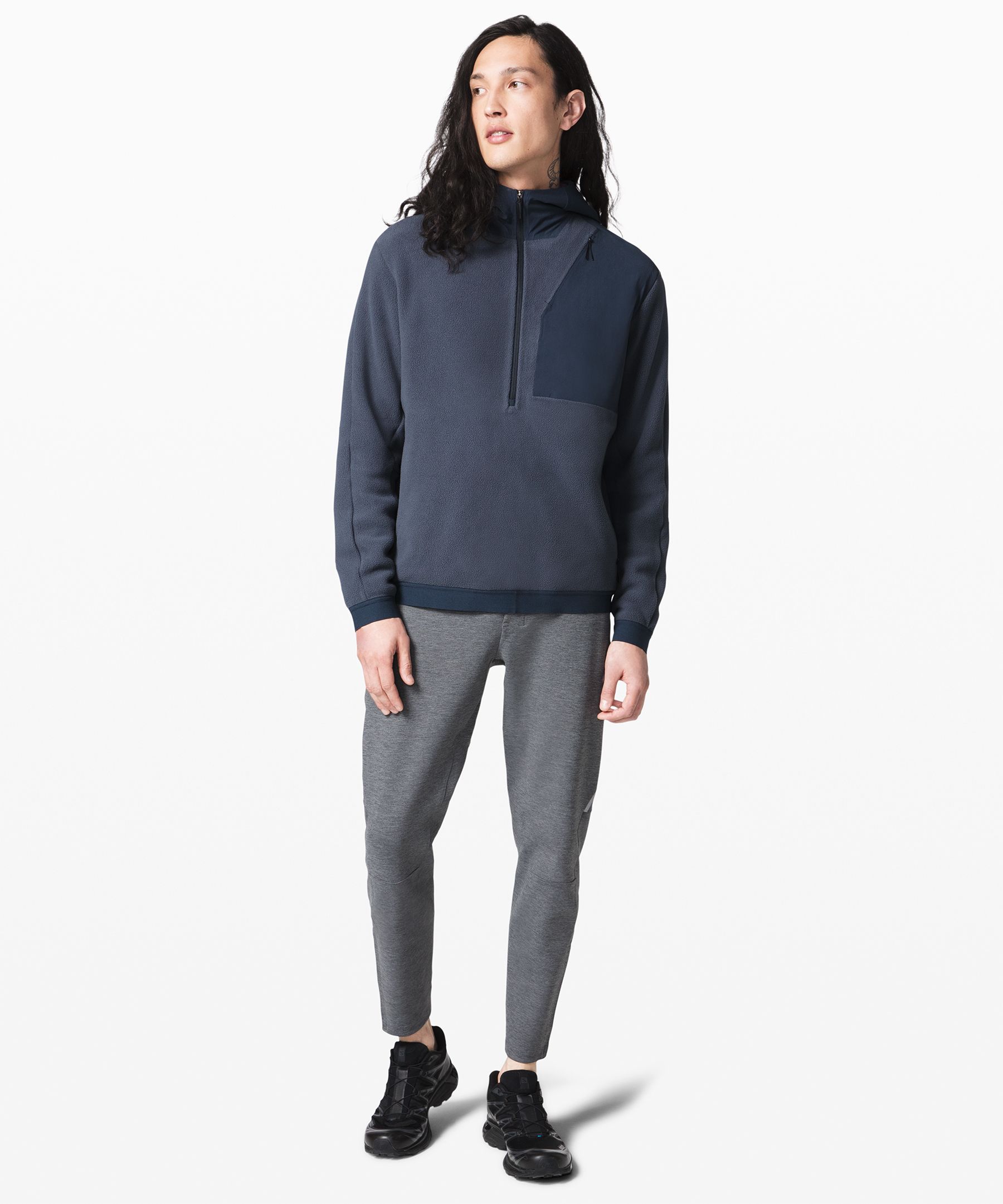 Nike hybrid half zip hoodie sale