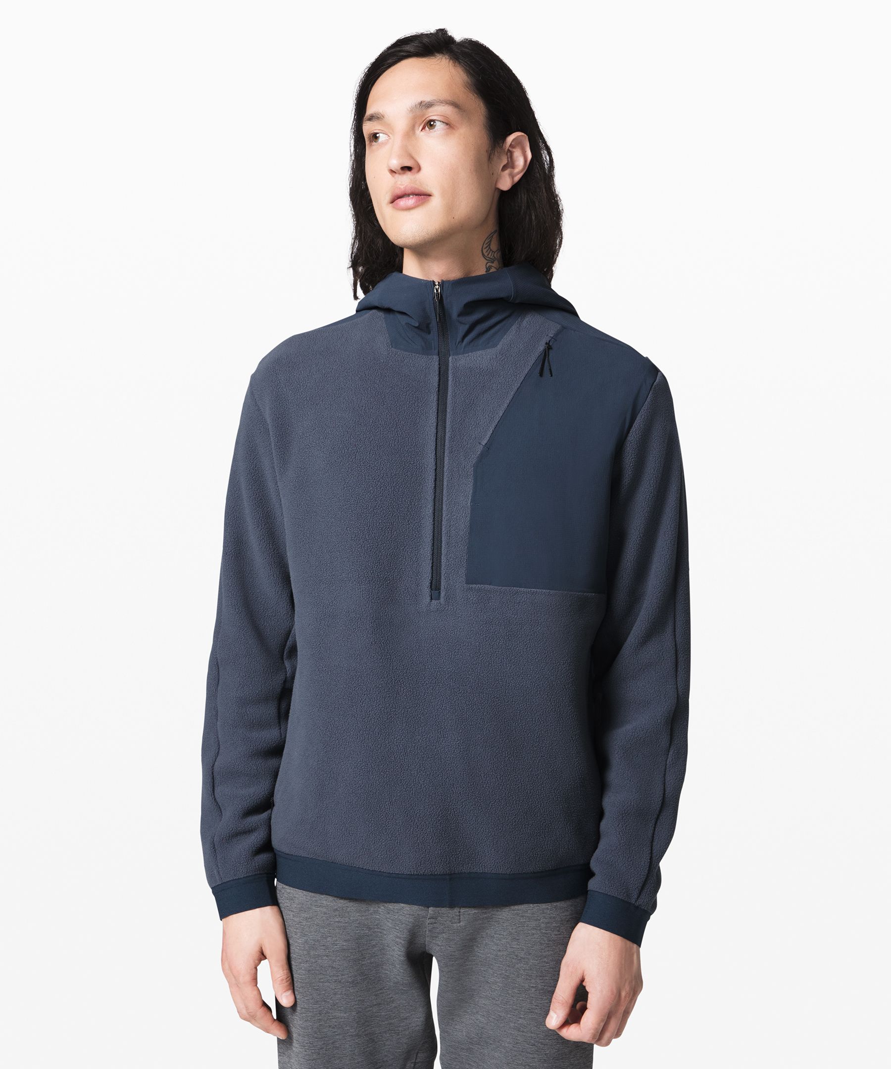 Nike hybrid outlet half zip hoodie