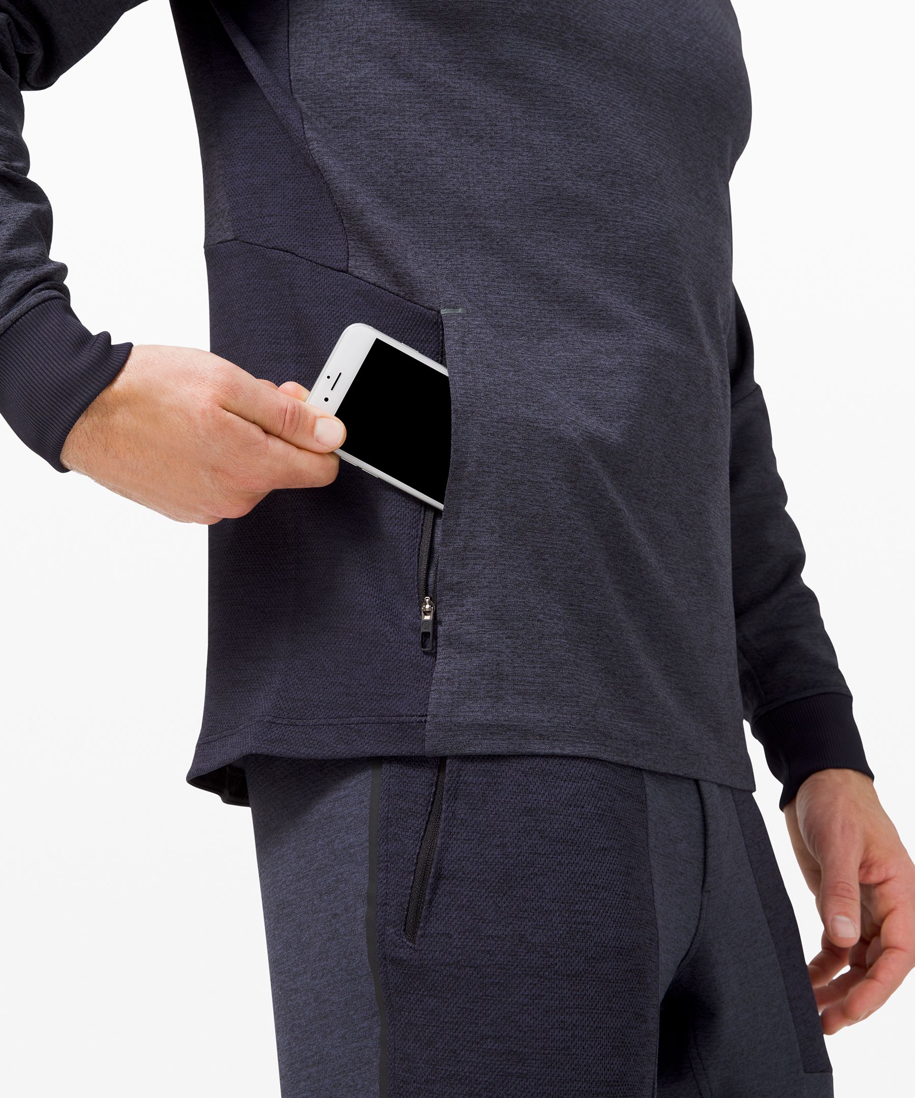 Textured Tech Hoodie