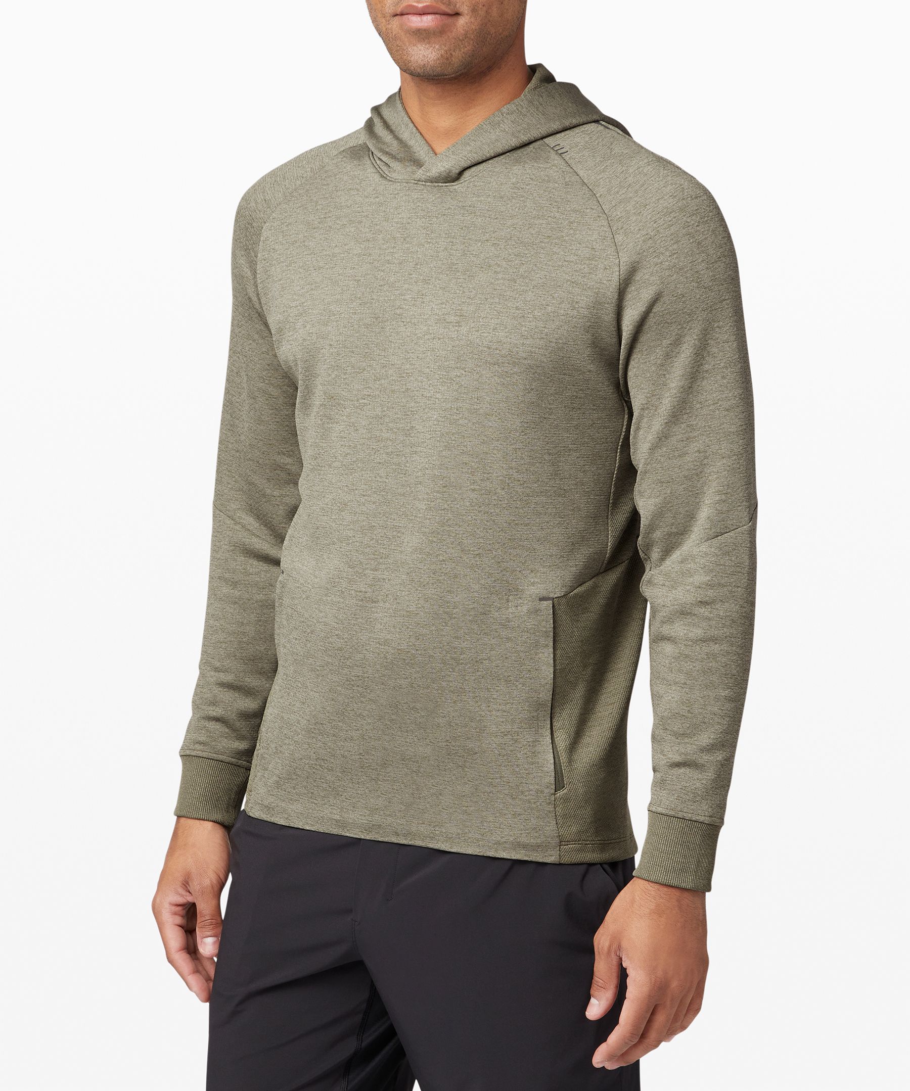 Lululemon Textured Tech Hoodie - Heathered Grenadine Red / Rover