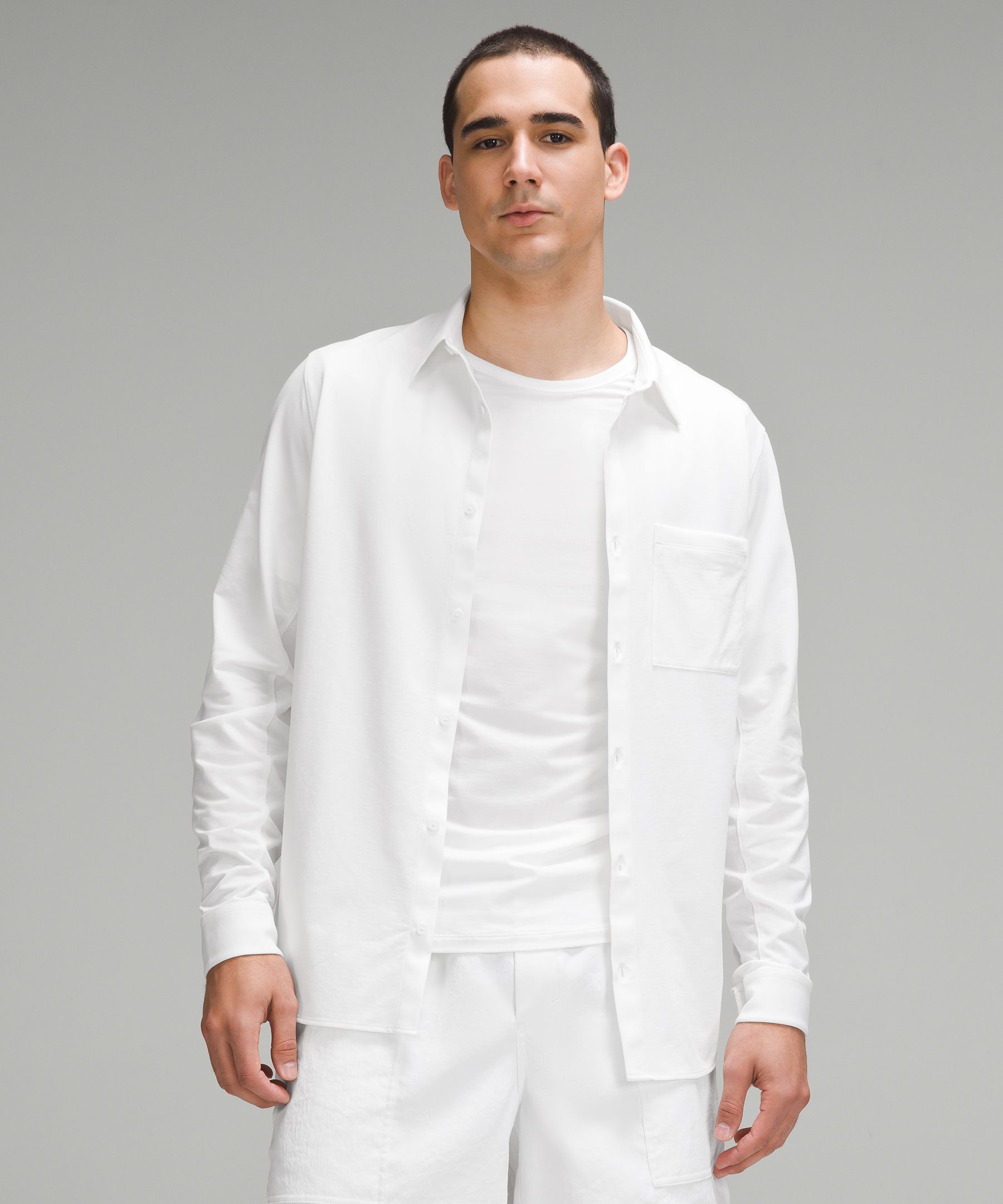 lululemon mens white shirt