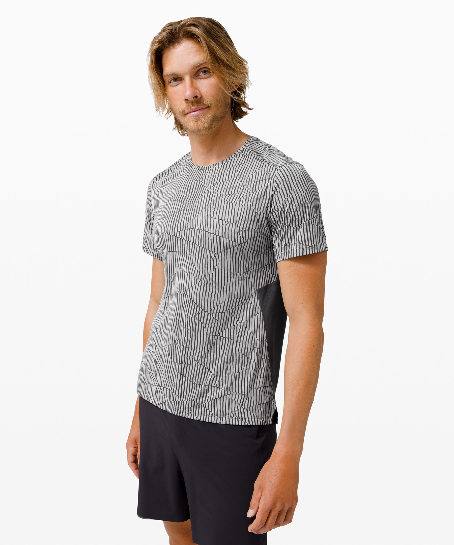 Lululemon Fast And Free Short Sleeve In Multi