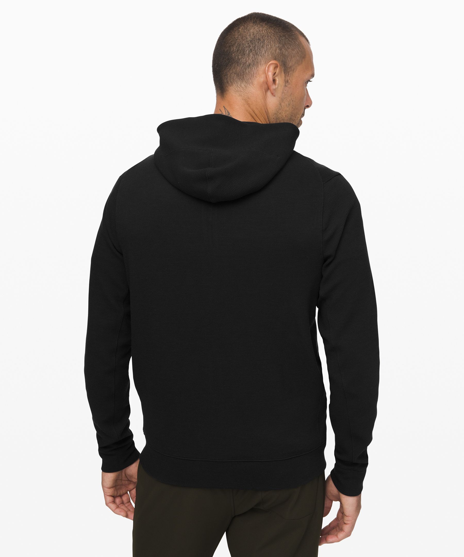 Shift Stitch Full Zip Hoodie