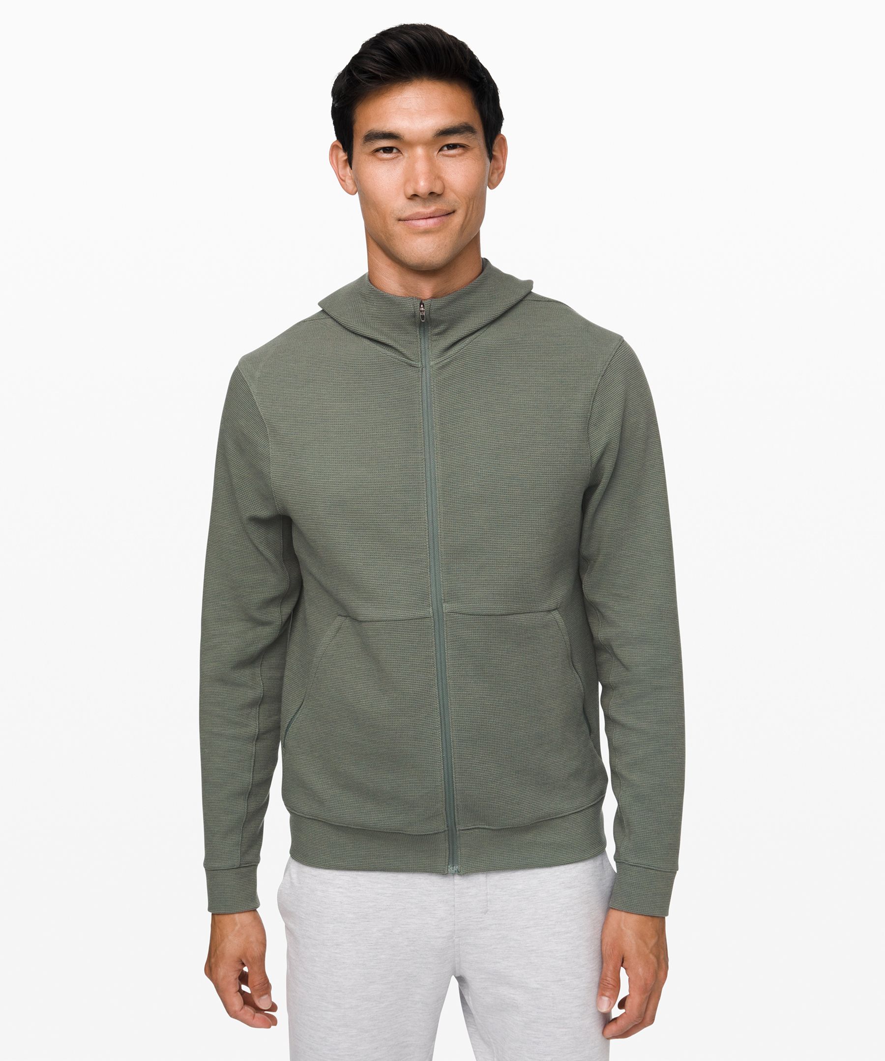 Lululemon Shift Stitch Full Zip Hoodie In Palm Deco