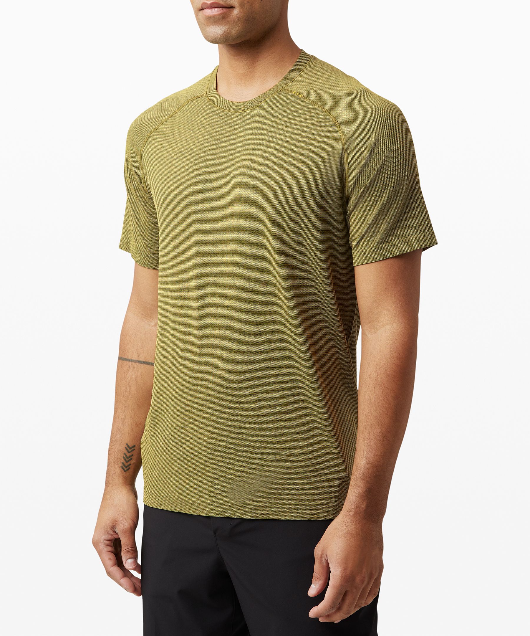 Lululemon Metal Vent Tech Short Sleeve 2.0 In Green