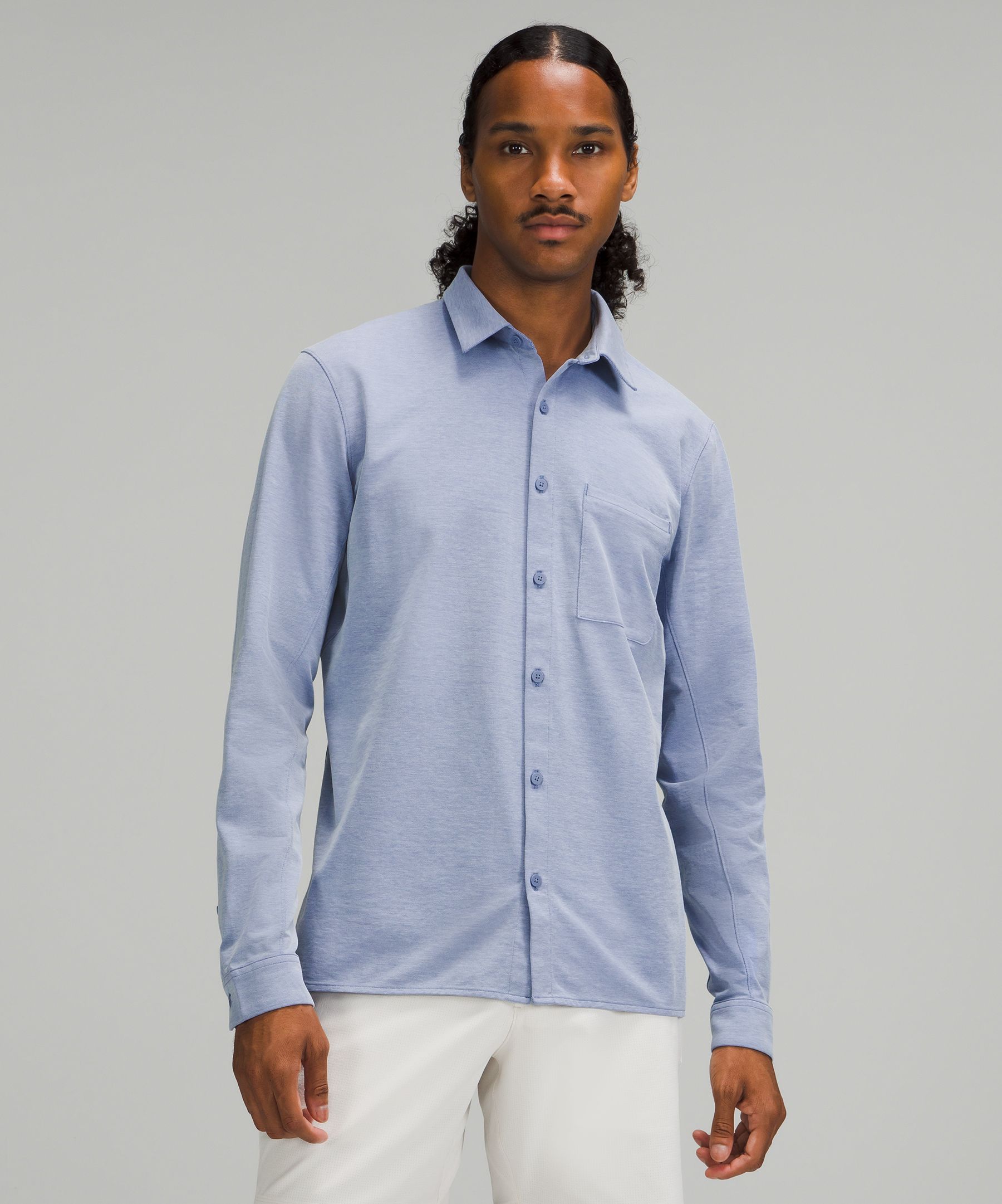 Lululemon New Venture Classic-Fit Long-Sleeve Shirt