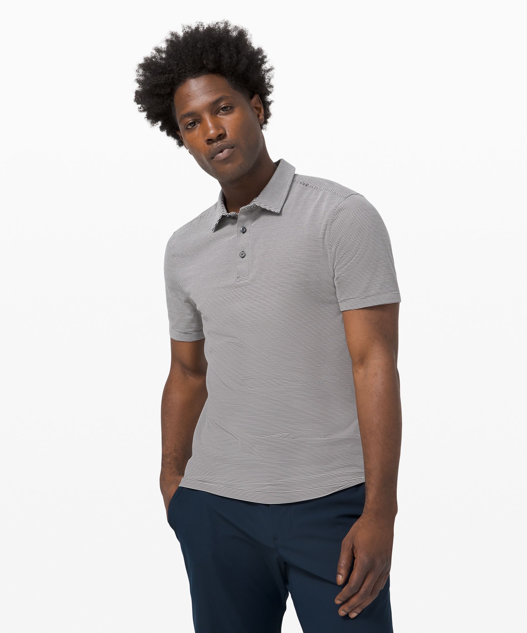 Lululemon Evolution Polo In Grey