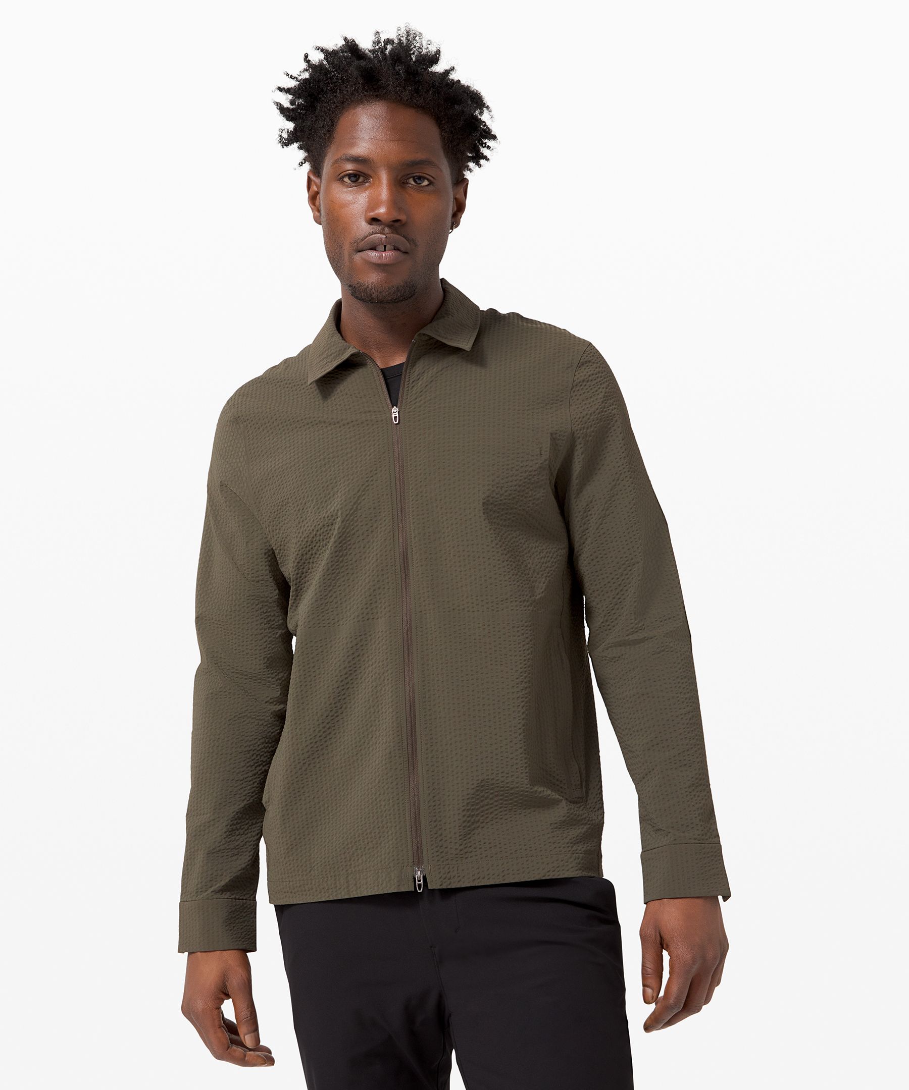 Lululemon Street Lite Jacket In Dark Olive