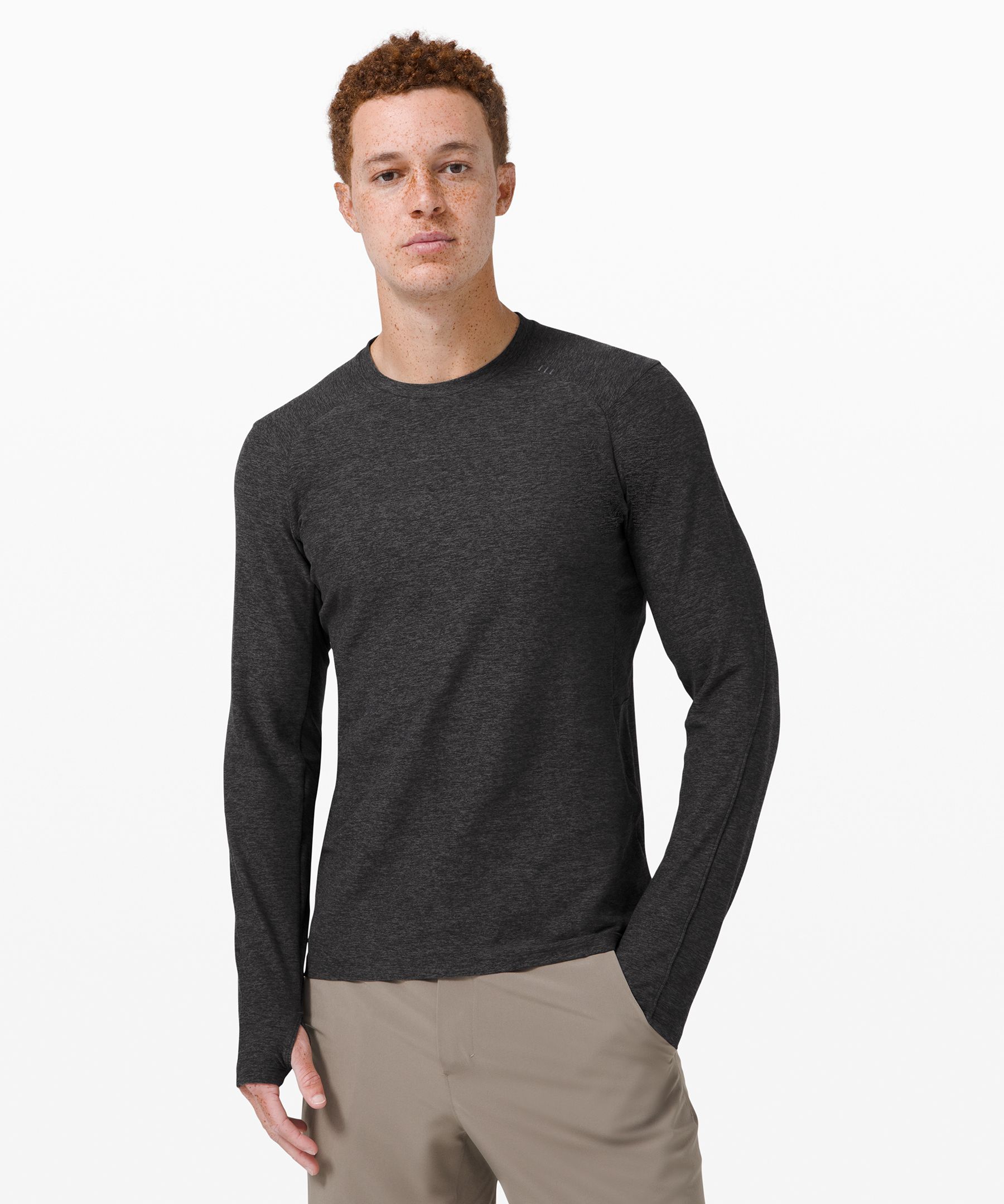 lululemon men's long sleeve shirt