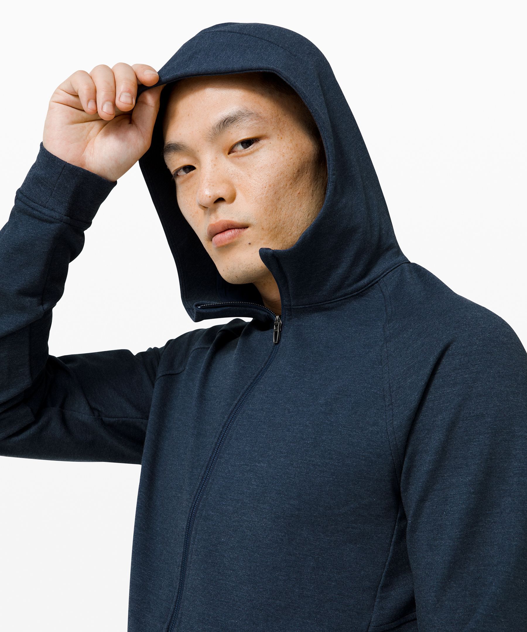 city sweat zip hoodie