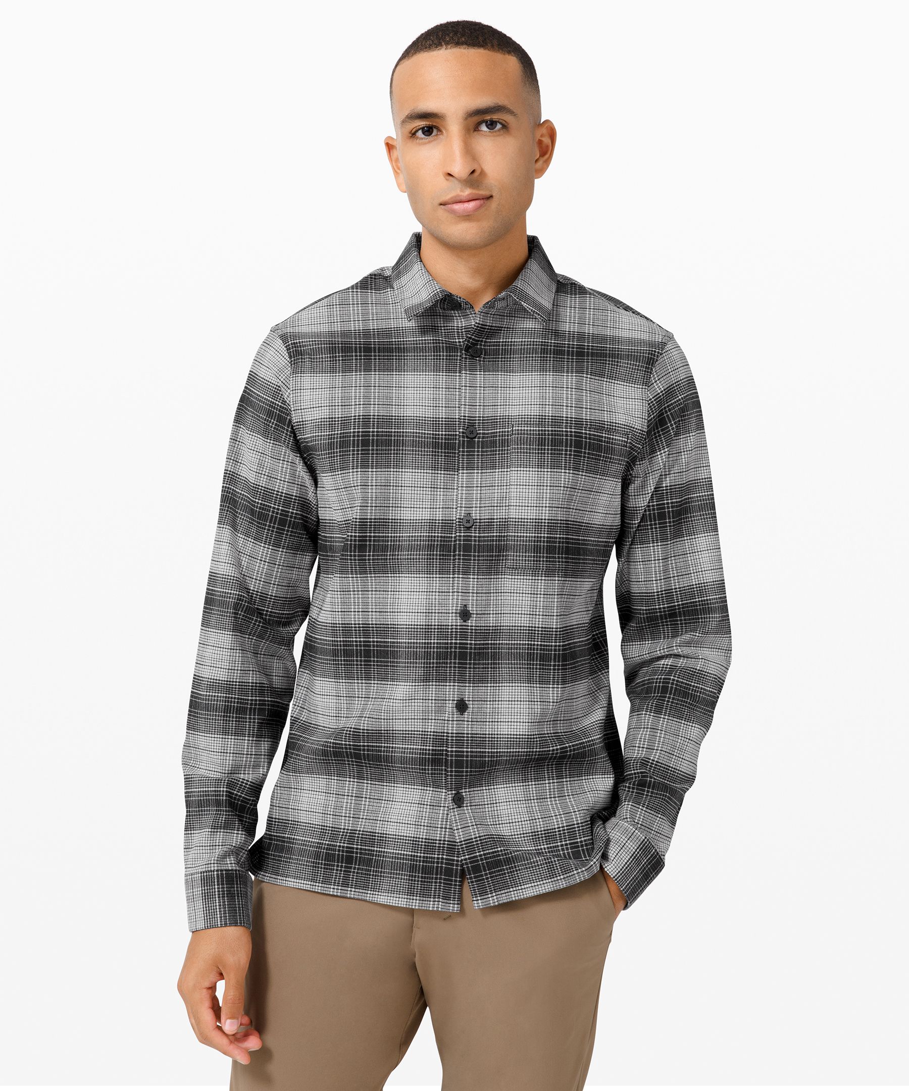 lululemon flannel shirt