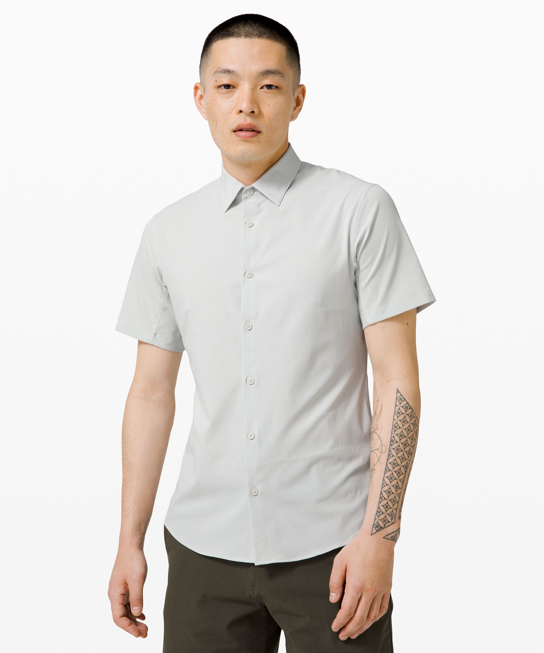 lululemon mens button down shirt