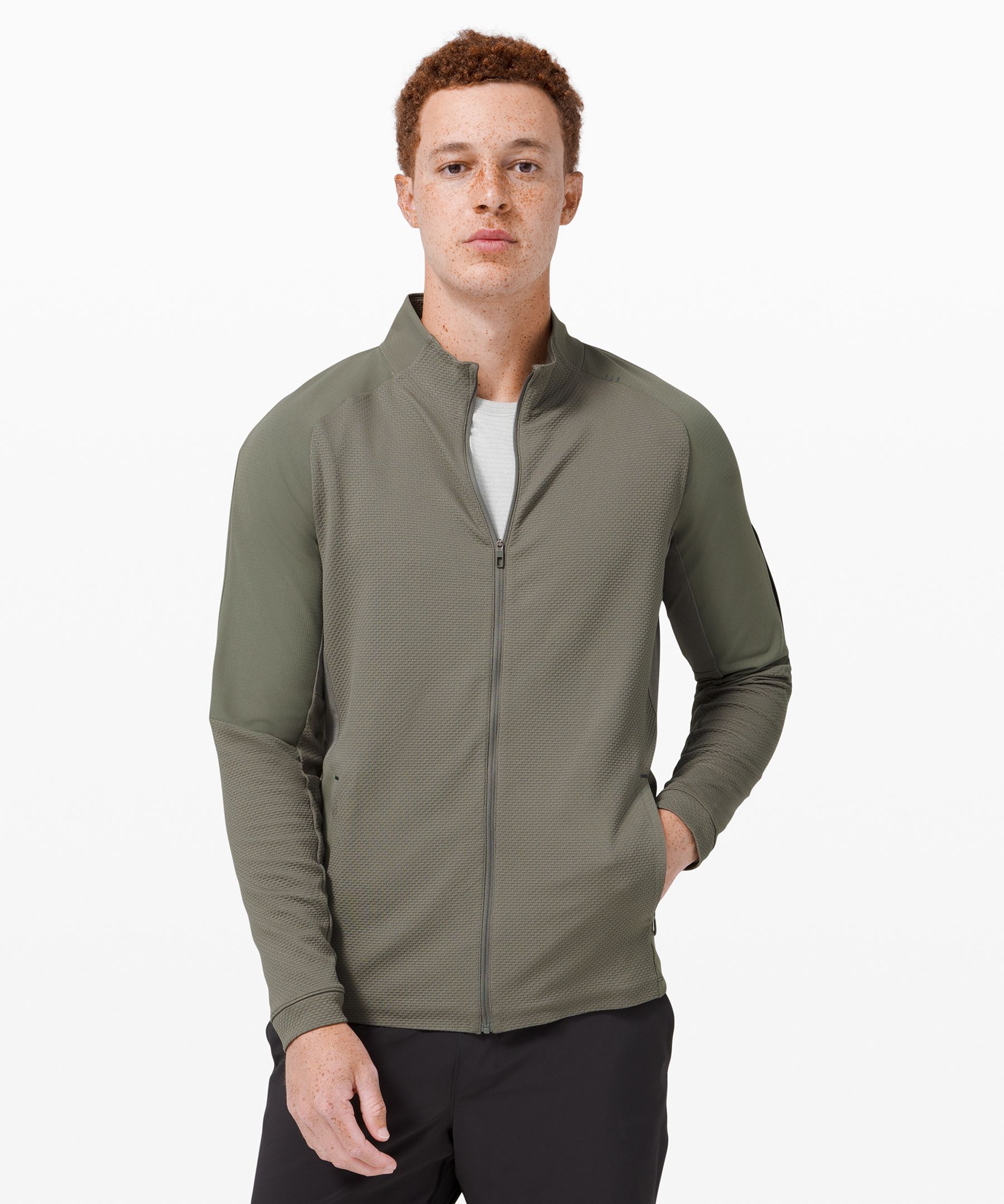 Lululemon Strong Start Jacket In Green