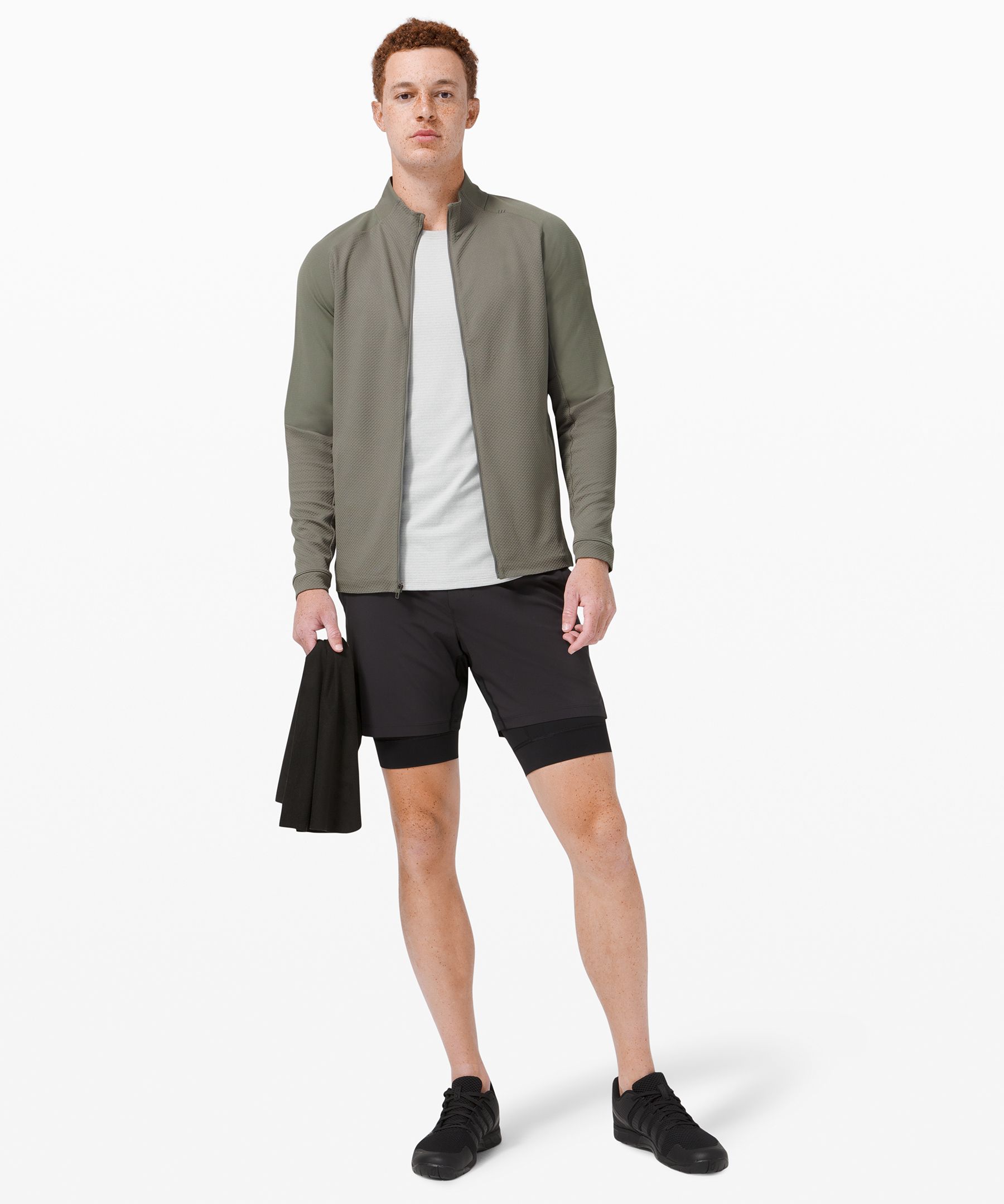 Lululemon Strong Start Jacket In Black