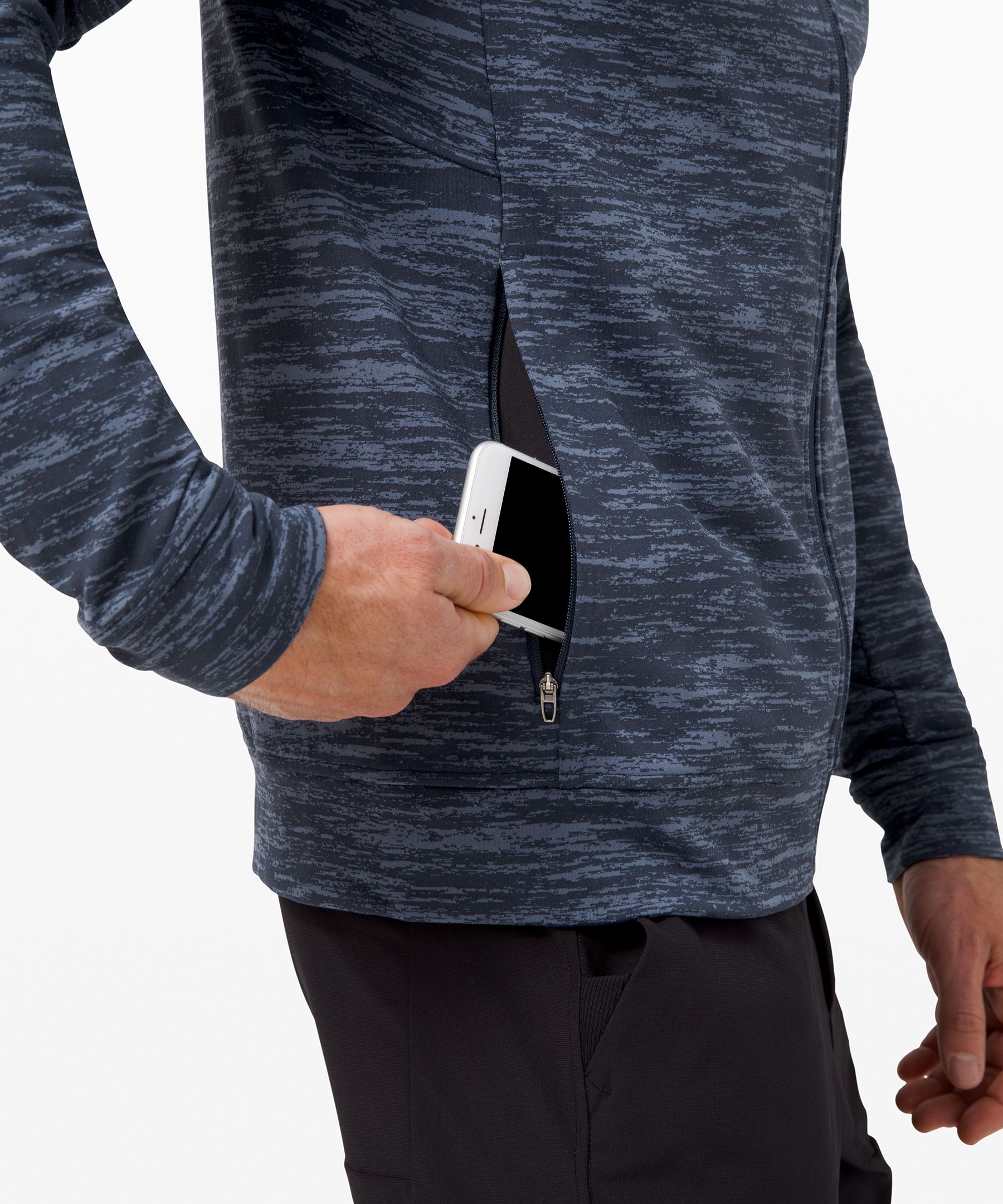 City Sweat Full Zip Hoodie *Jacquard