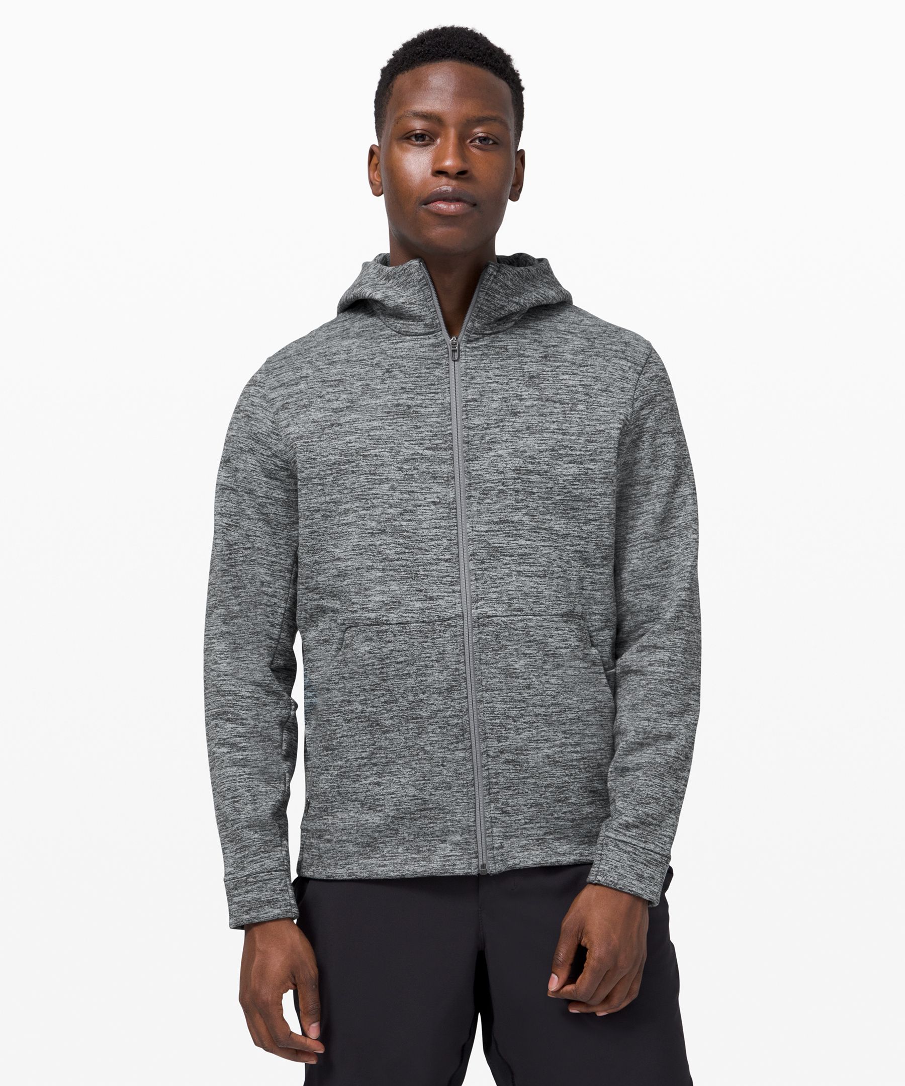  Lululemon WELTERWEIGHT ZIP HOODIE Black : Clothing, Shoes &  Jewelry